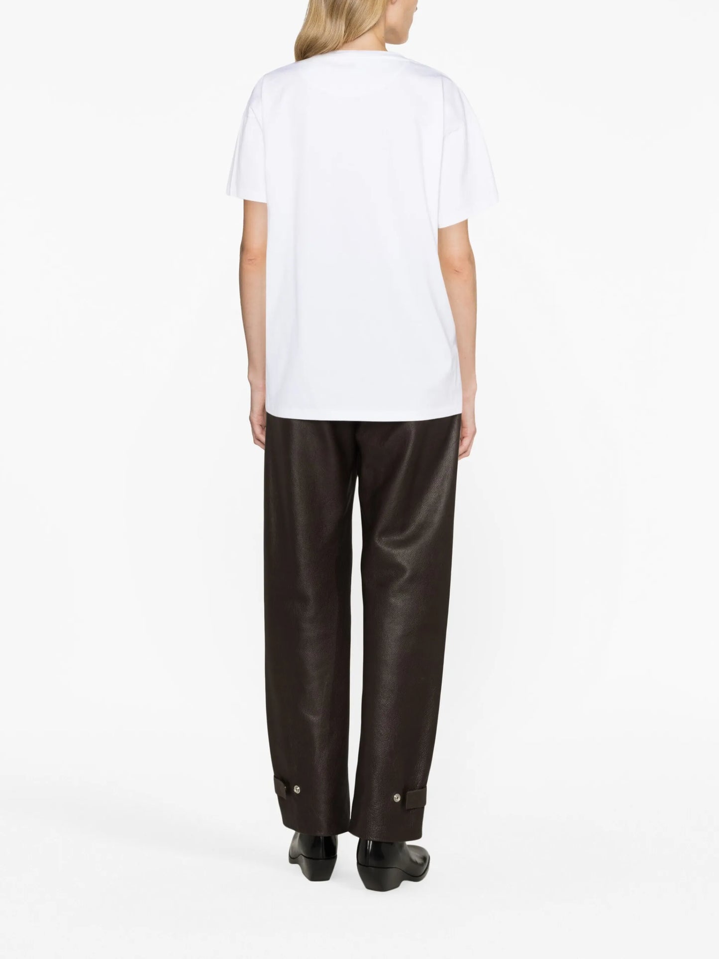 graphic-print organic-cotton T-shirt
