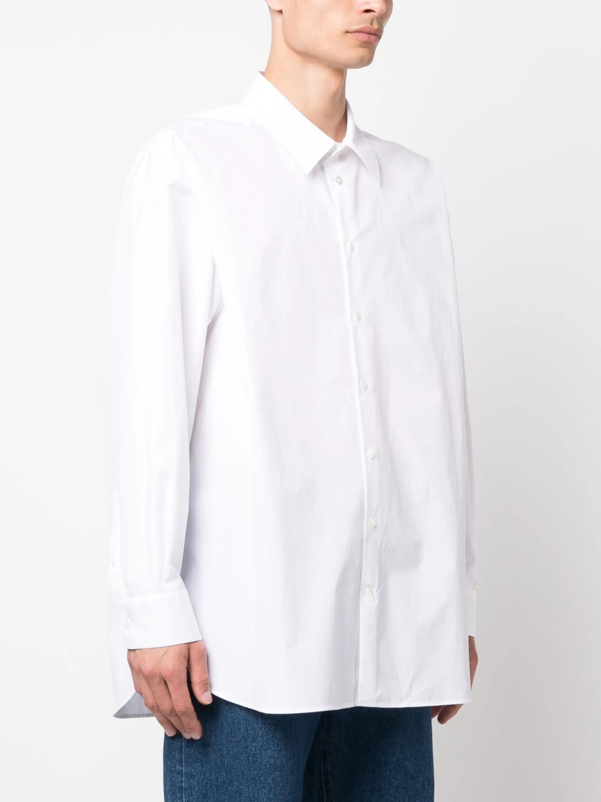 Lukre long-sleeve cotton shirt