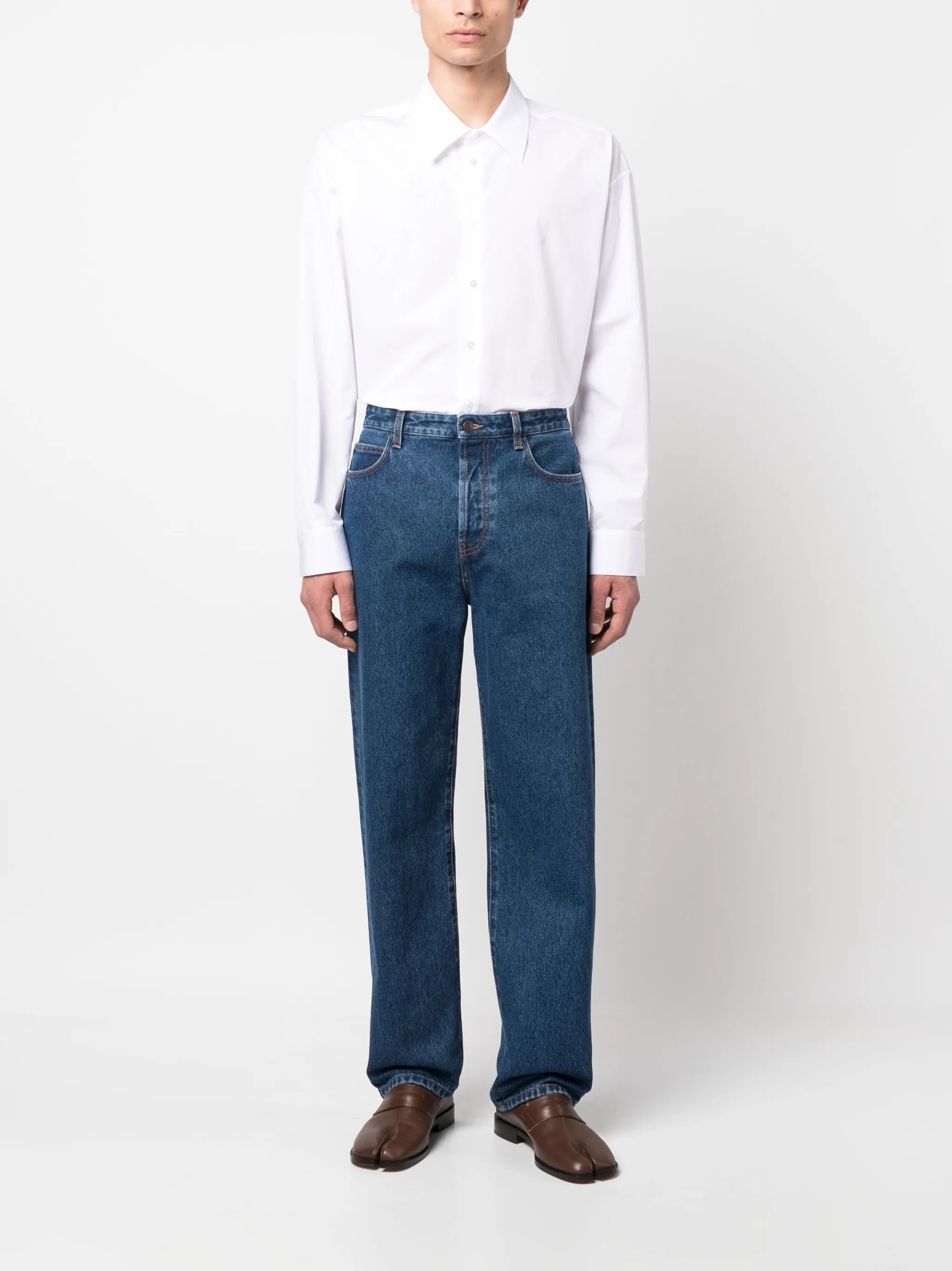 Lukre long-sleeve cotton shirt