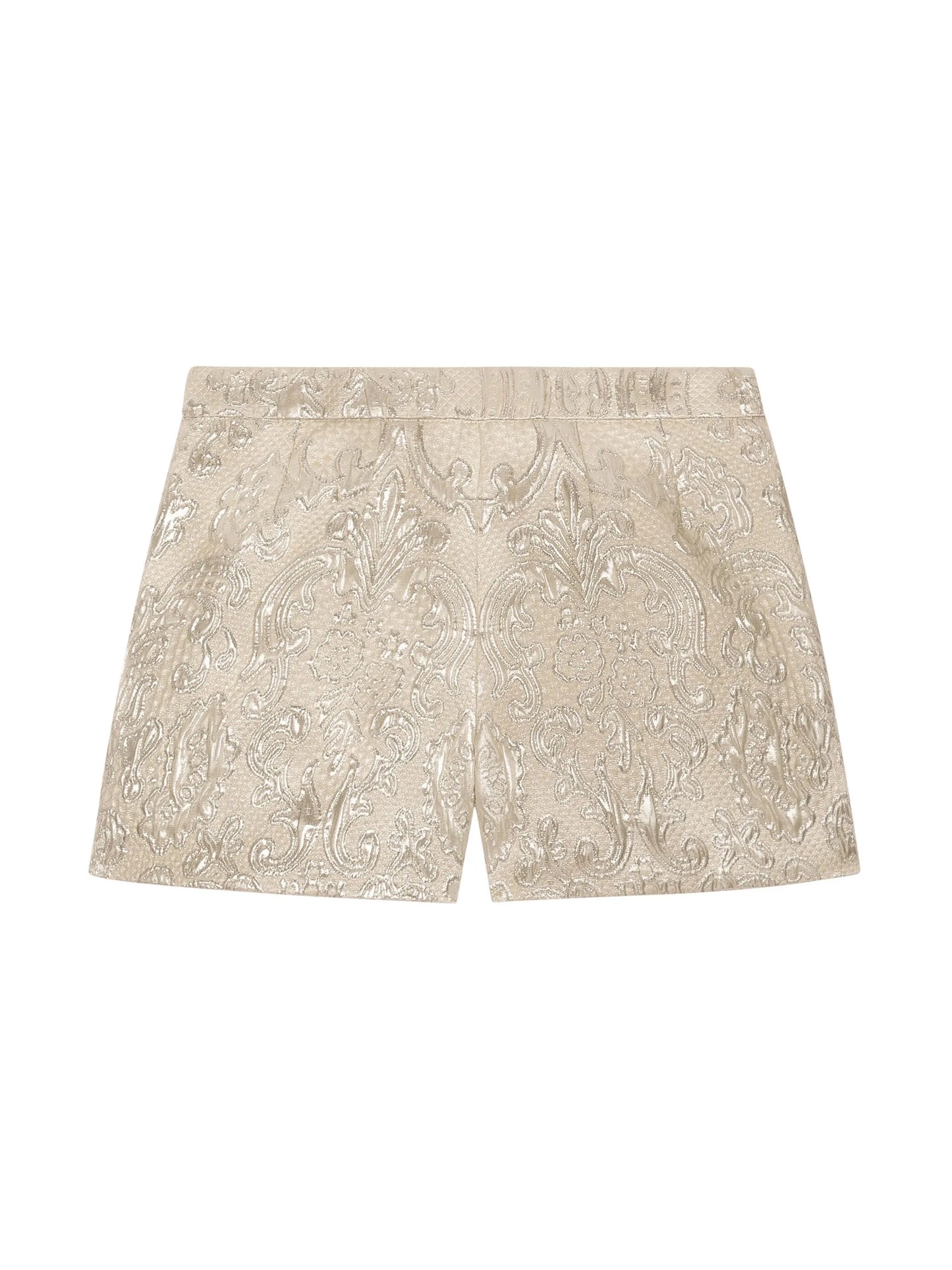 Brocade jacquard shorts