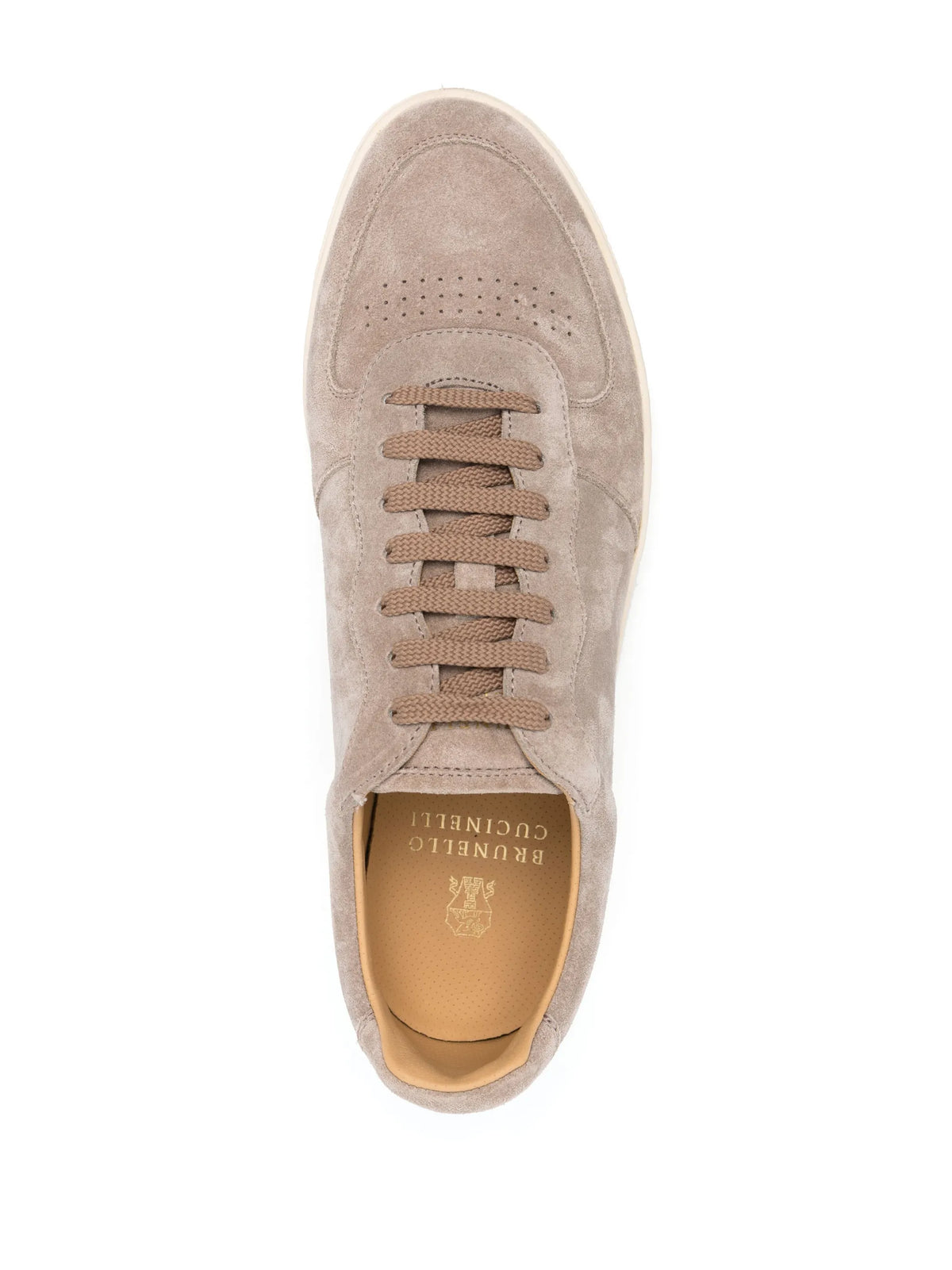 suede low-top sneakers