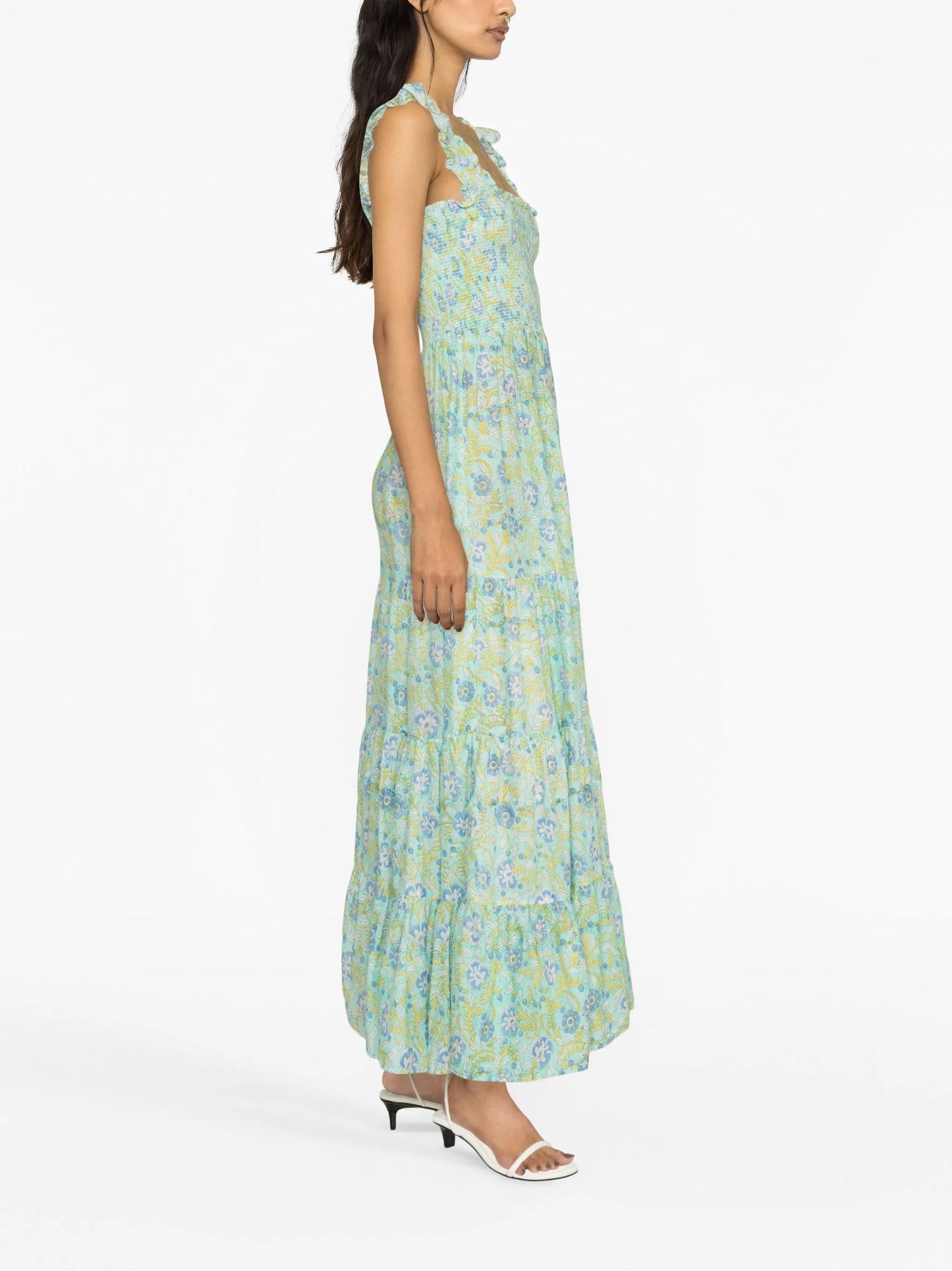 Kendall floral-print cotton maxi dress