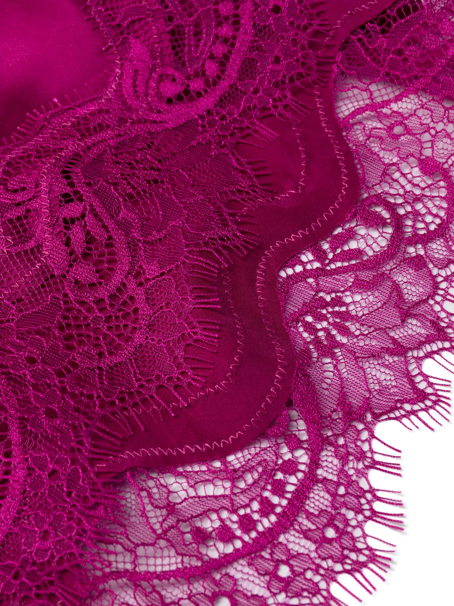 Scarlett lace-trimmed silk chemise
