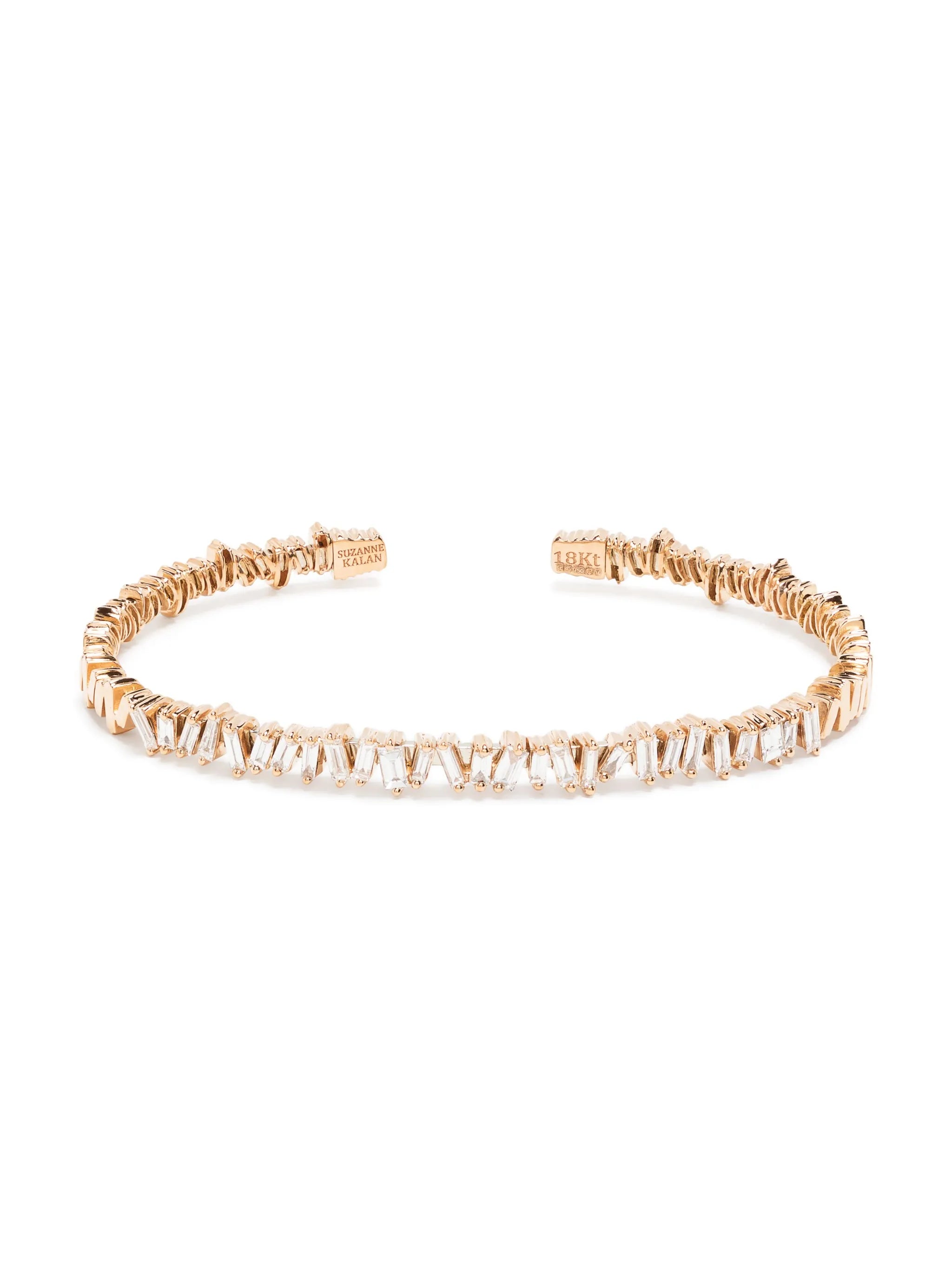 18kt rose gold Fireworks diamond bangle
