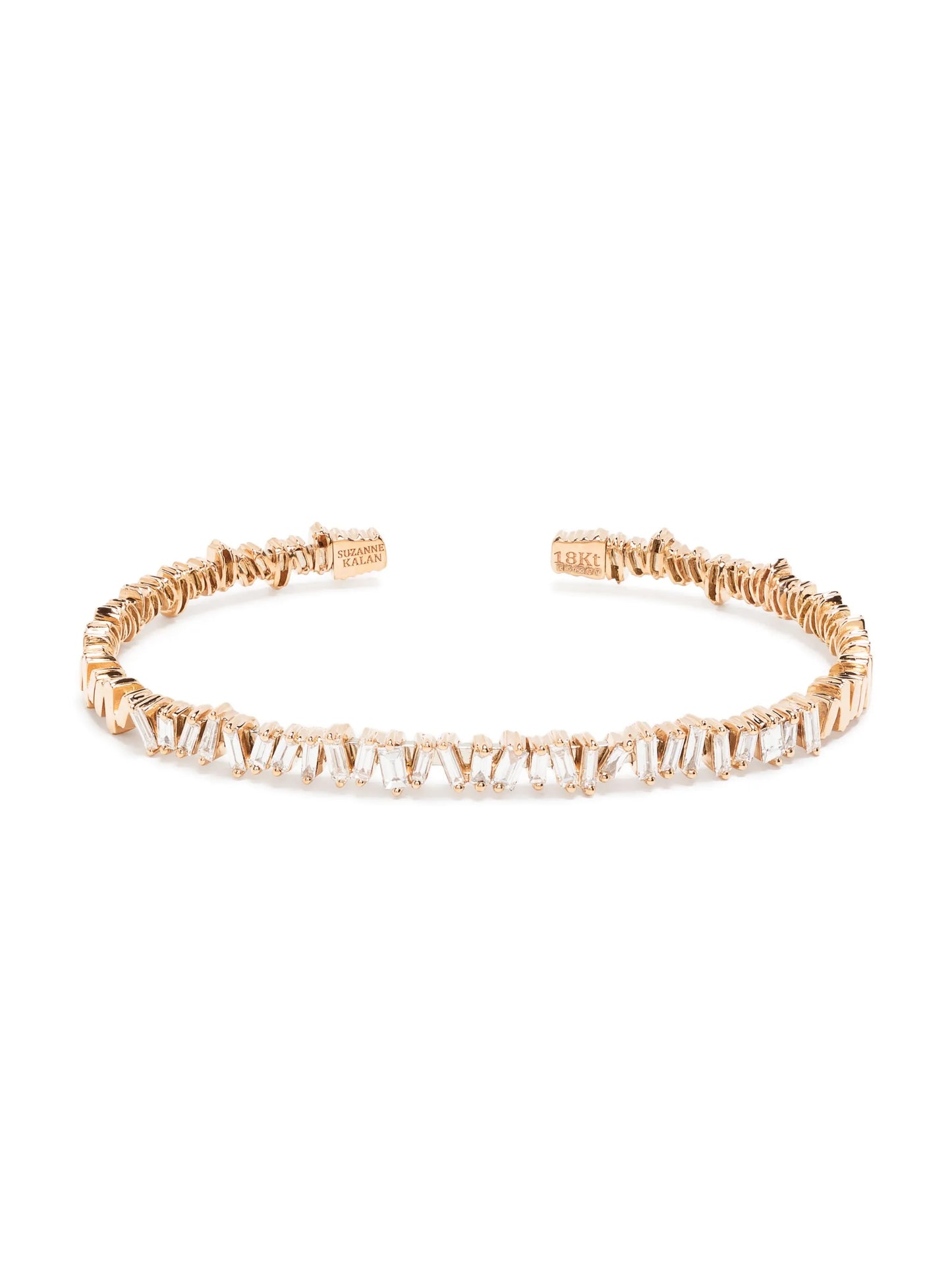 18kt rose gold Fireworks diamond bangle