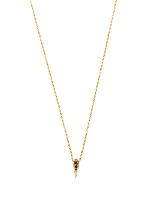 14kt yellow gold Kite diamond necklace
