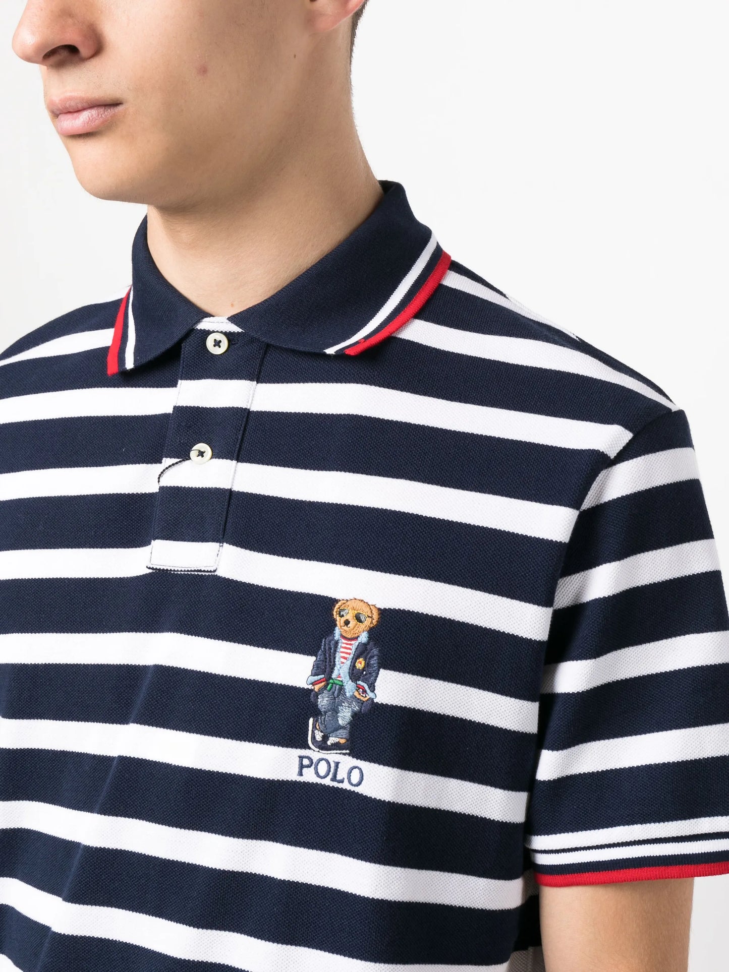embroidered Polo Bear polo shirt
