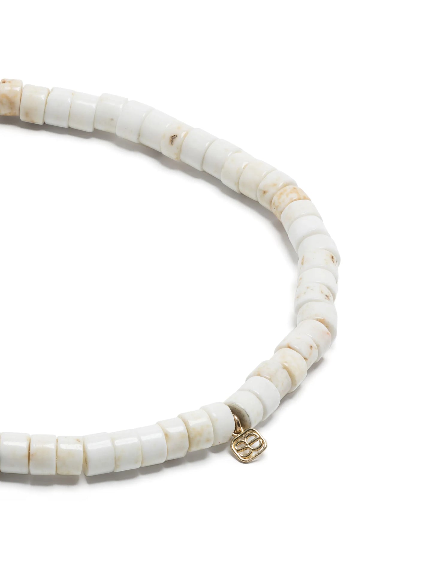 14kt yellow-gold Evil Eye beaded bracelet