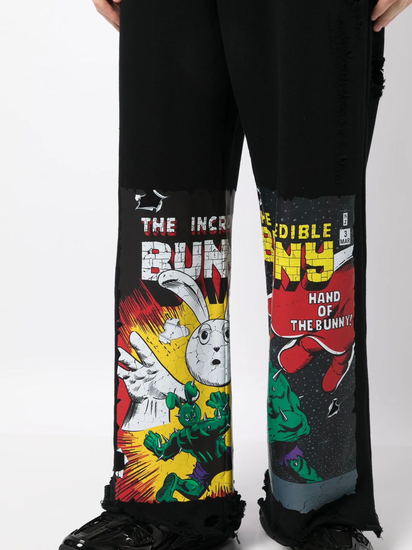 The Incredible Bunny-print track pants