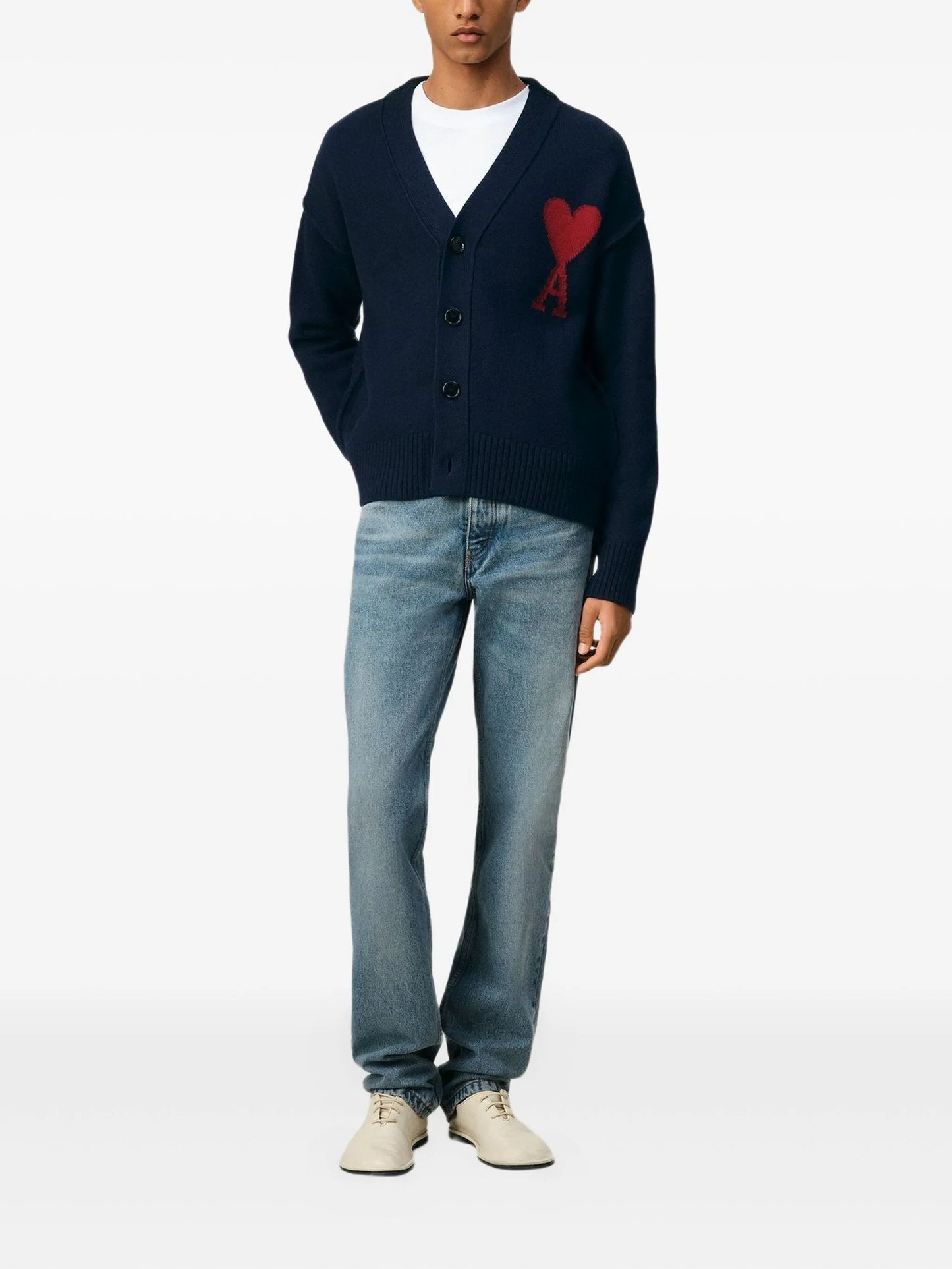 Ami de Coeur wool cardigan
