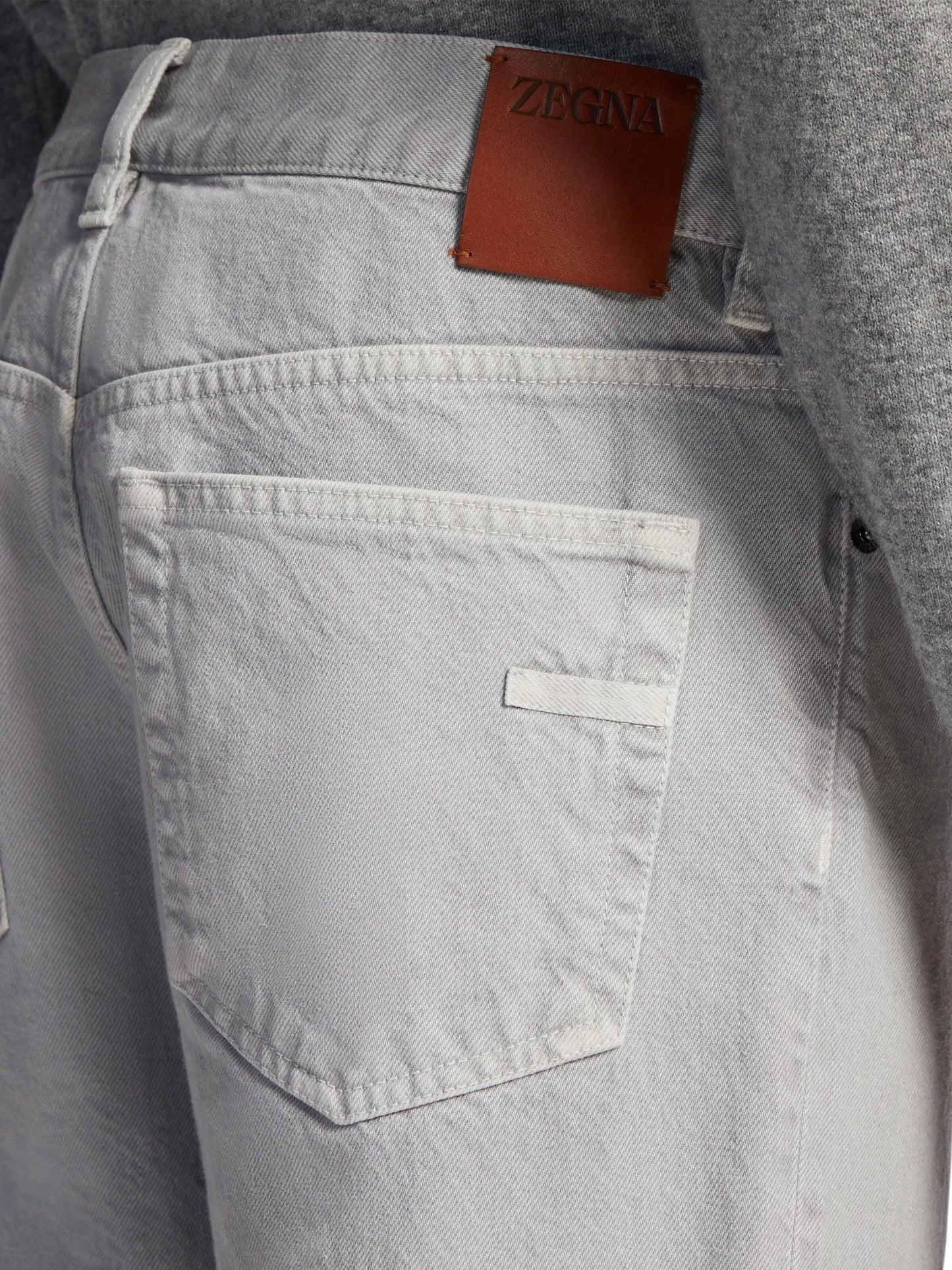 Roccia marbled straight-leg jeans
