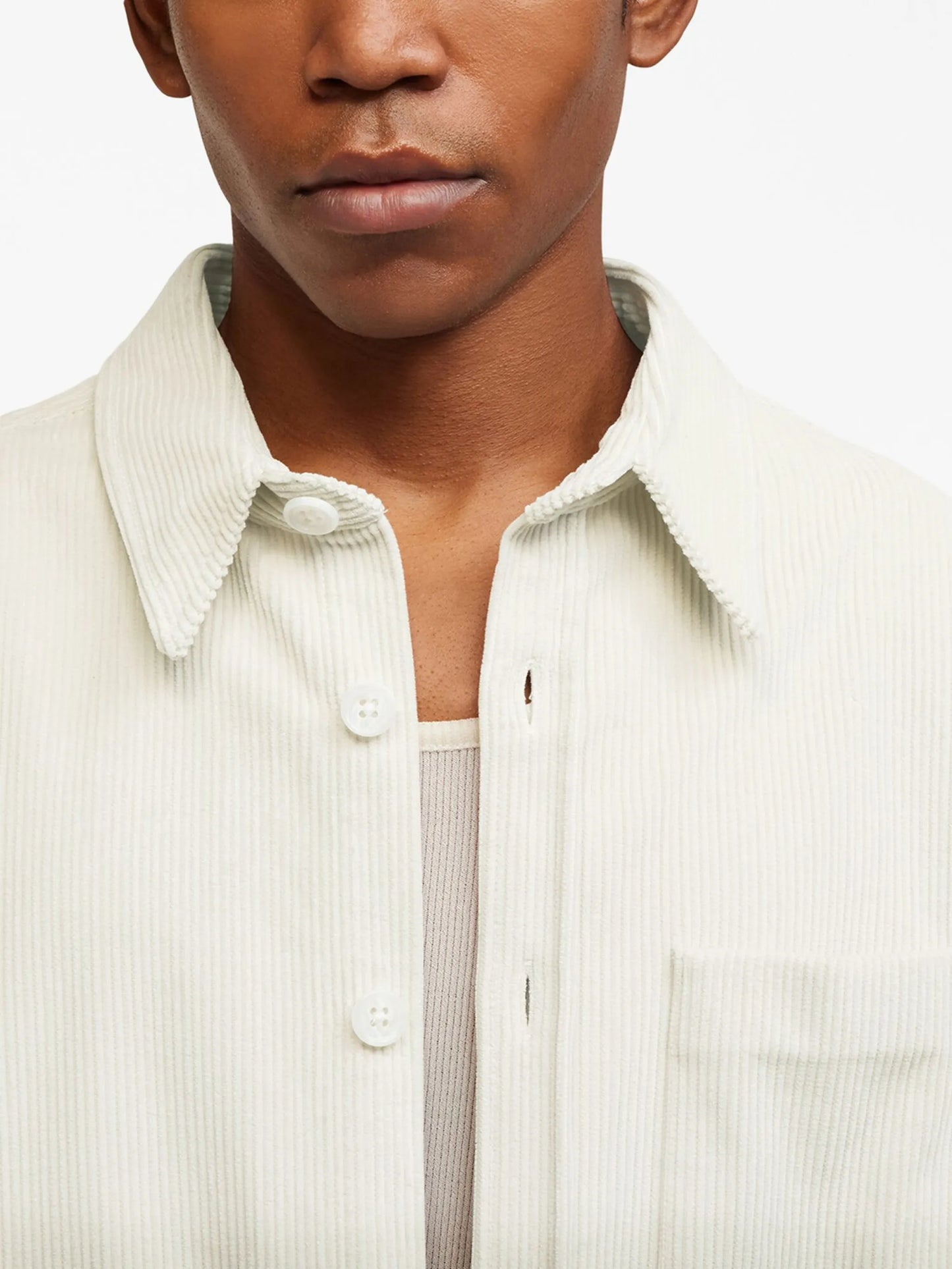 long-sleeved shirt jacket