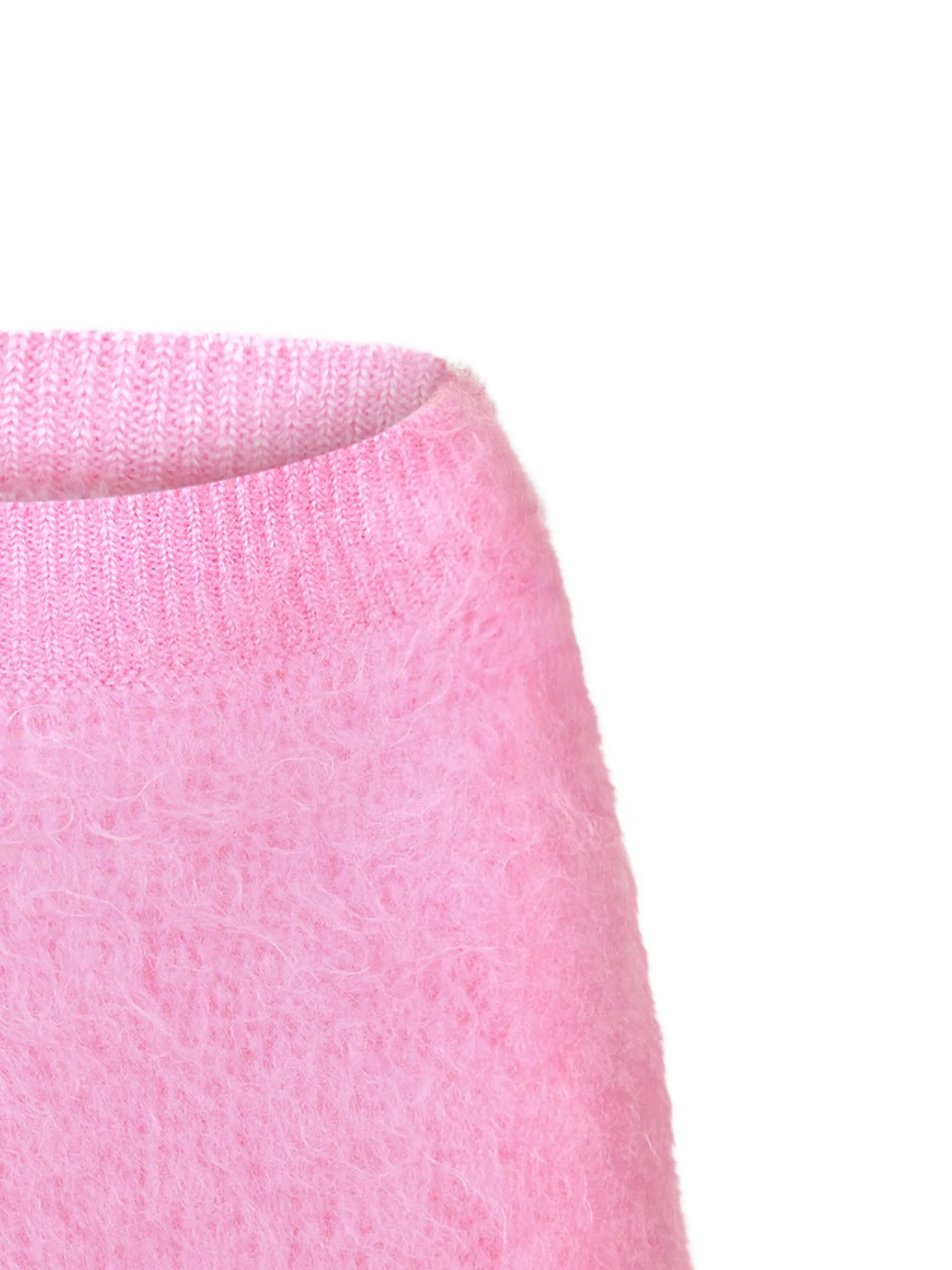 mohair-blend mini skirt