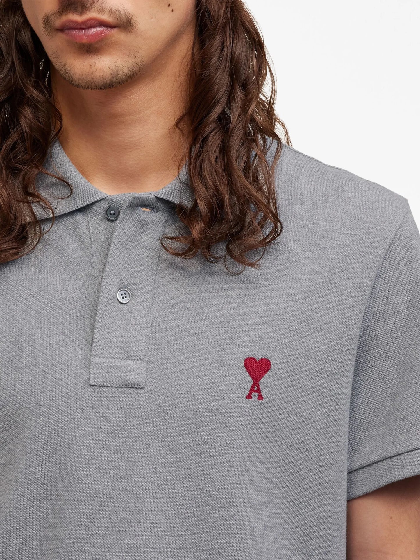 logo-embroidered cotton polo shirt