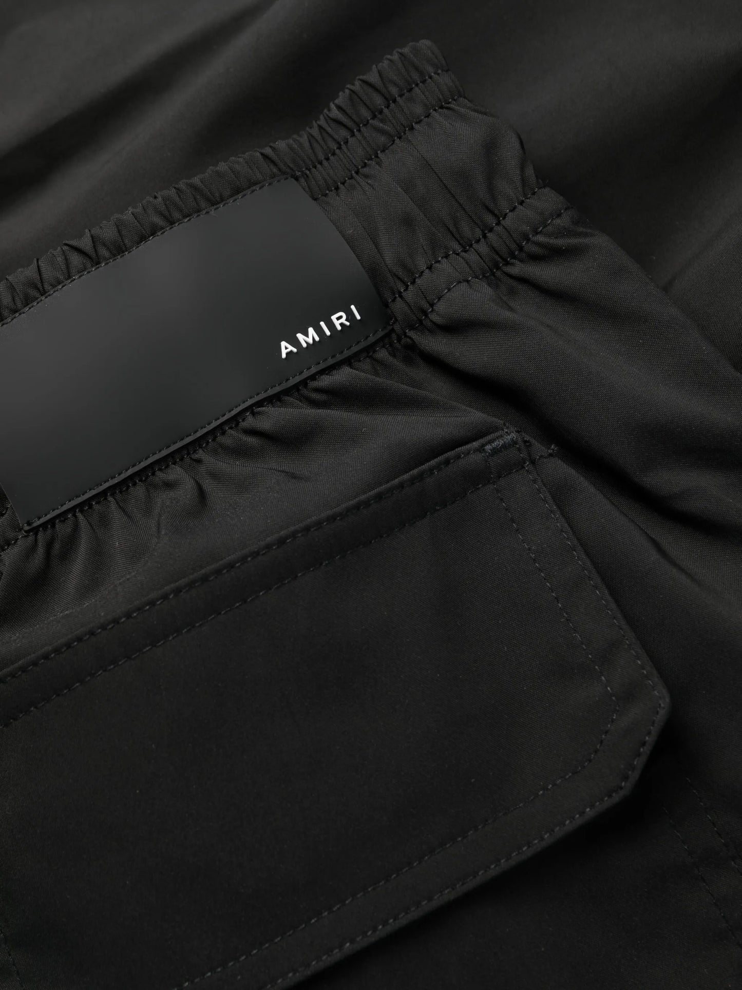 logo-embroidered swim shorts