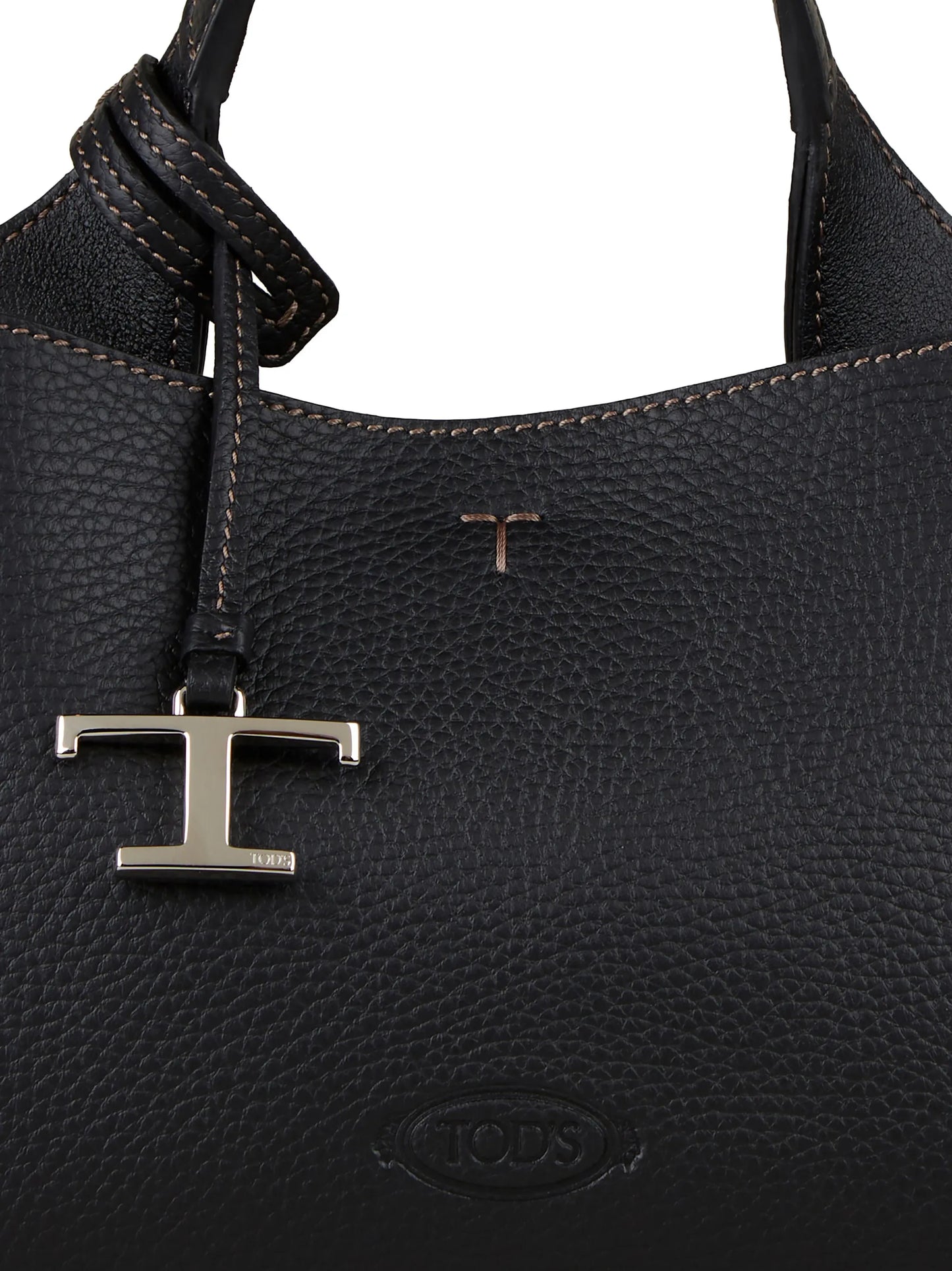 micro leather tote bag
