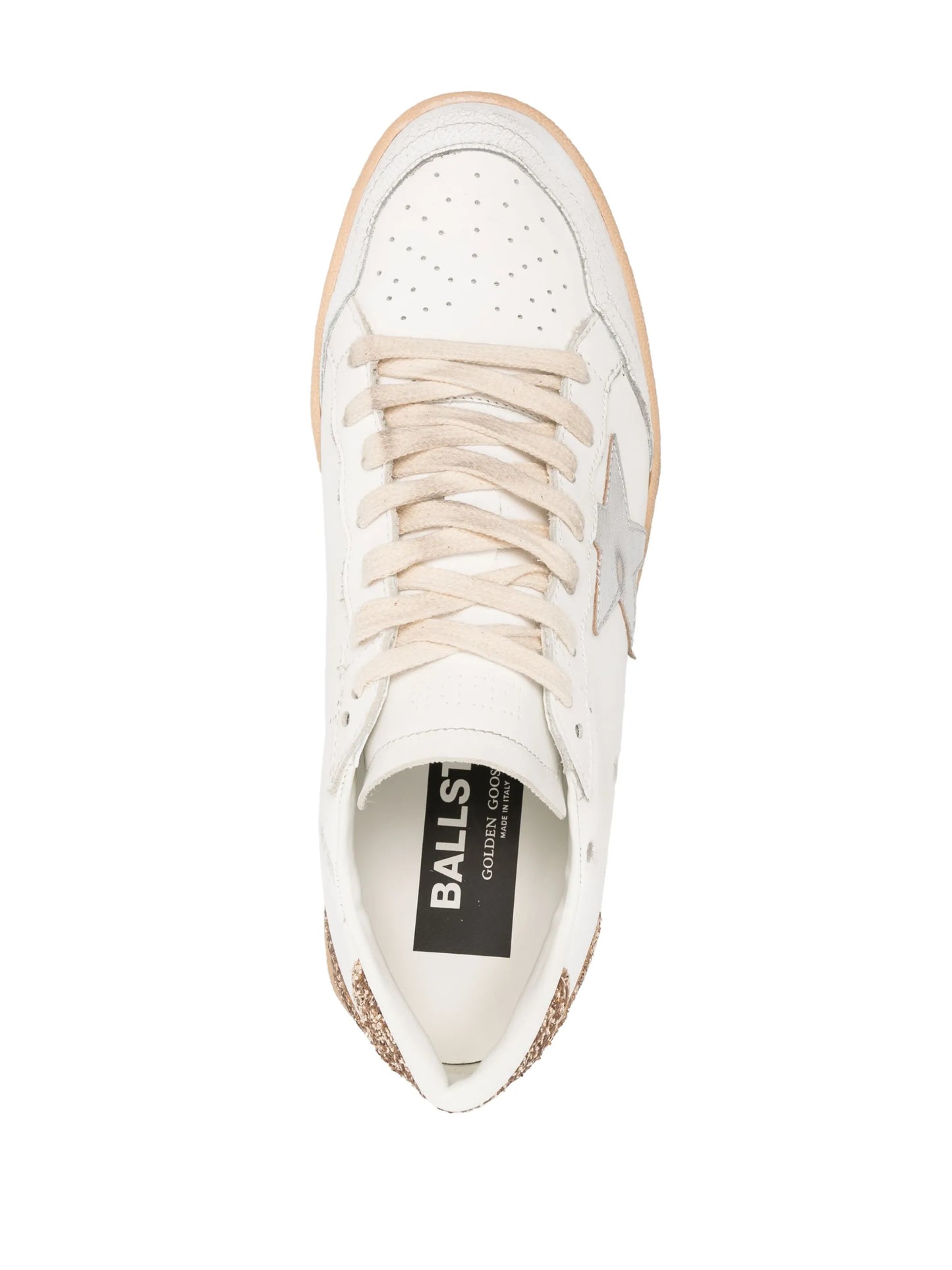 Ball-Star glitter low-top sneakers