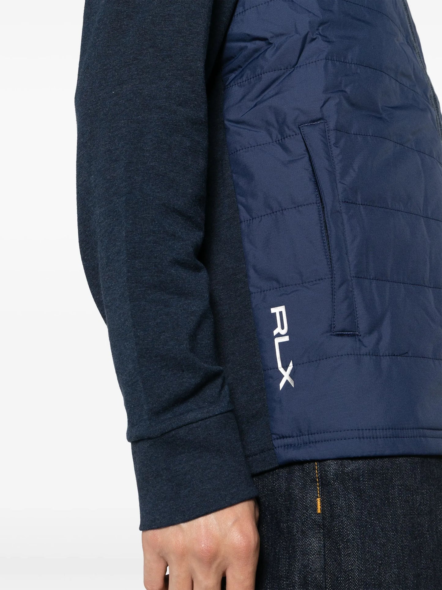 hybrid padded jacket
