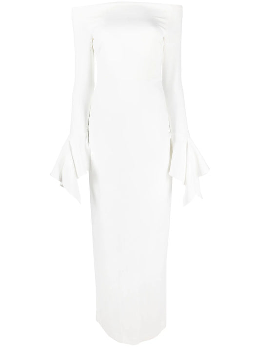 The Amalie off-shoulder dress