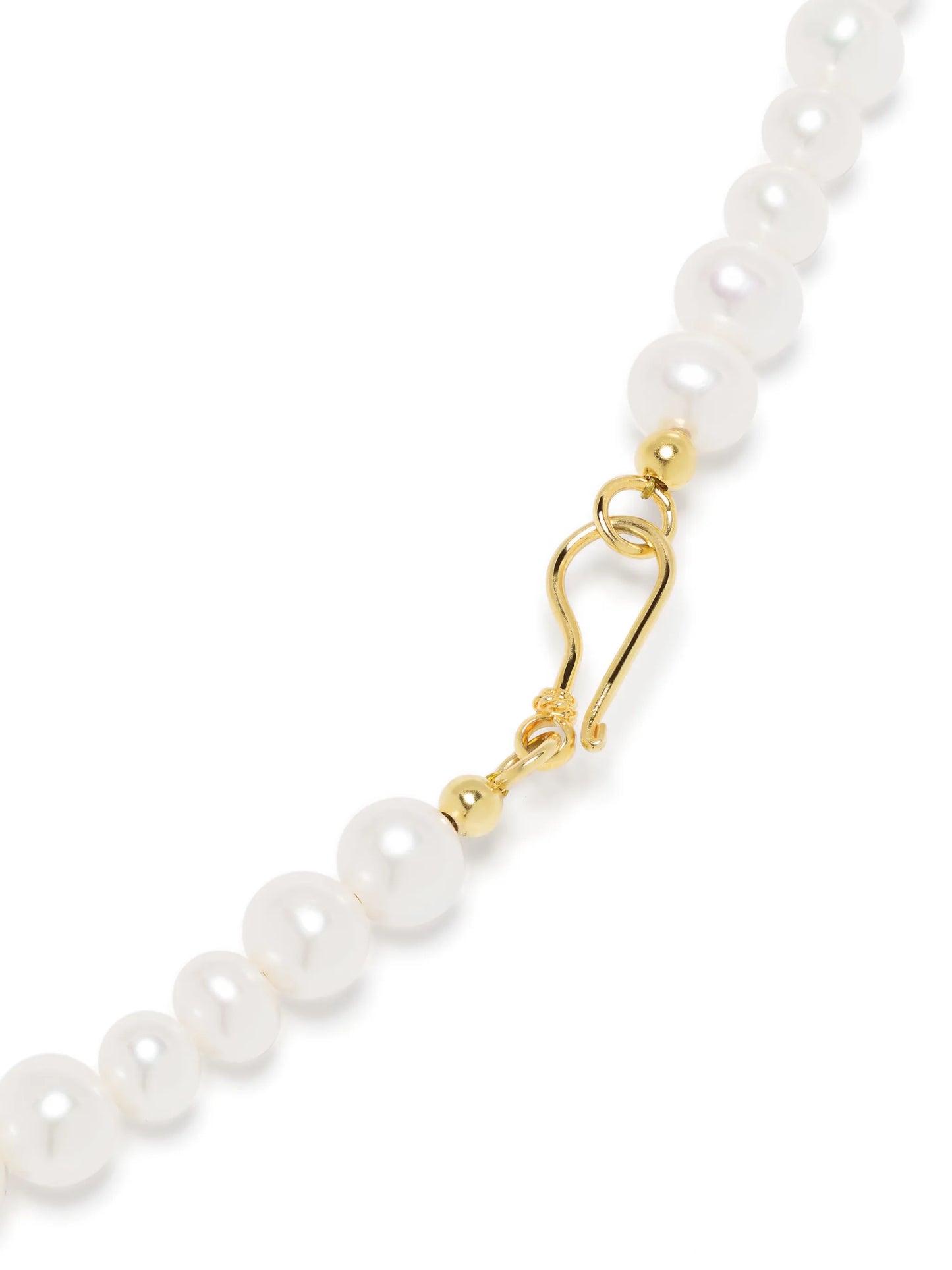 Fireball pearl necklace