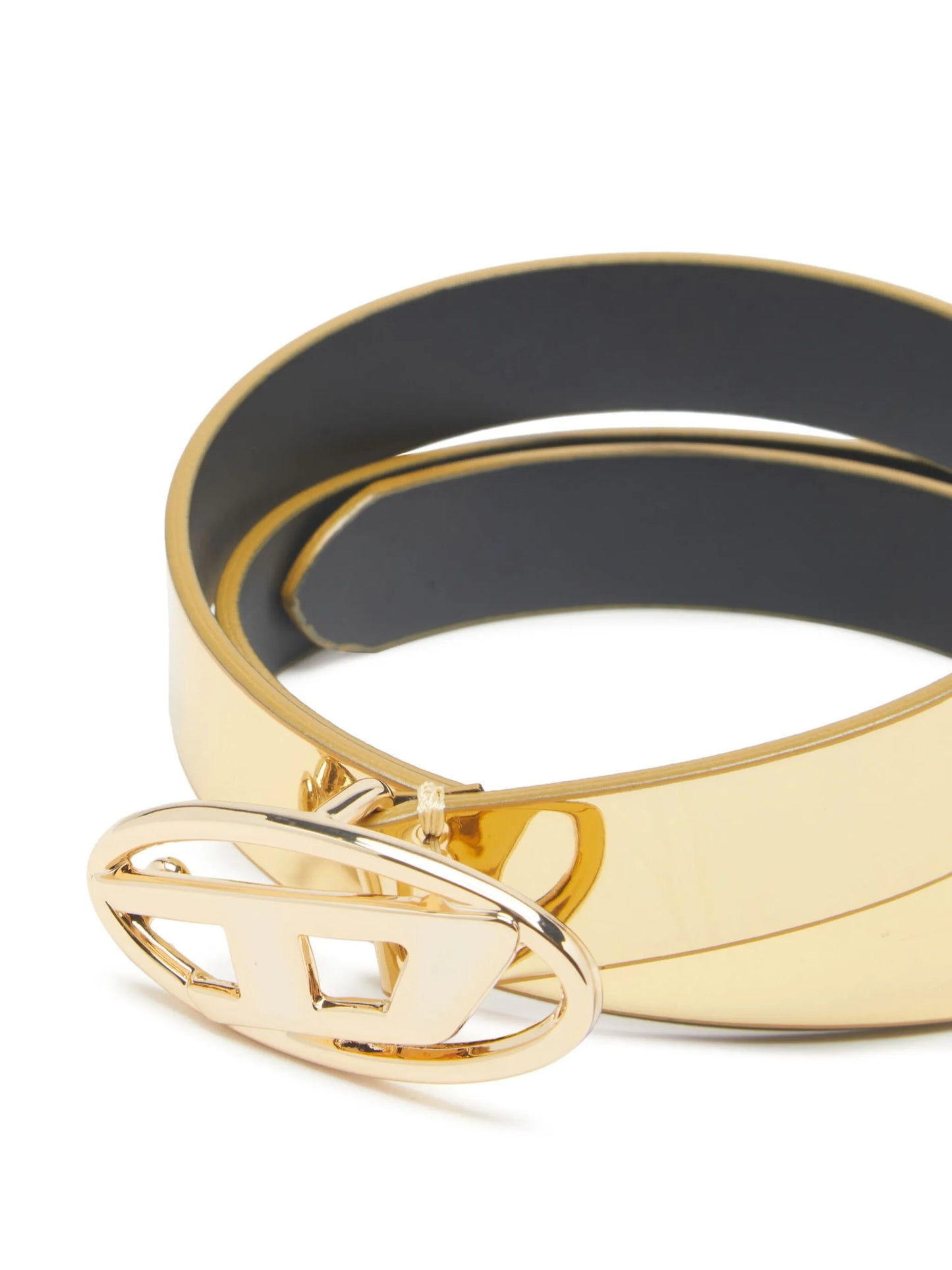 1DR logo-buckle leather belt