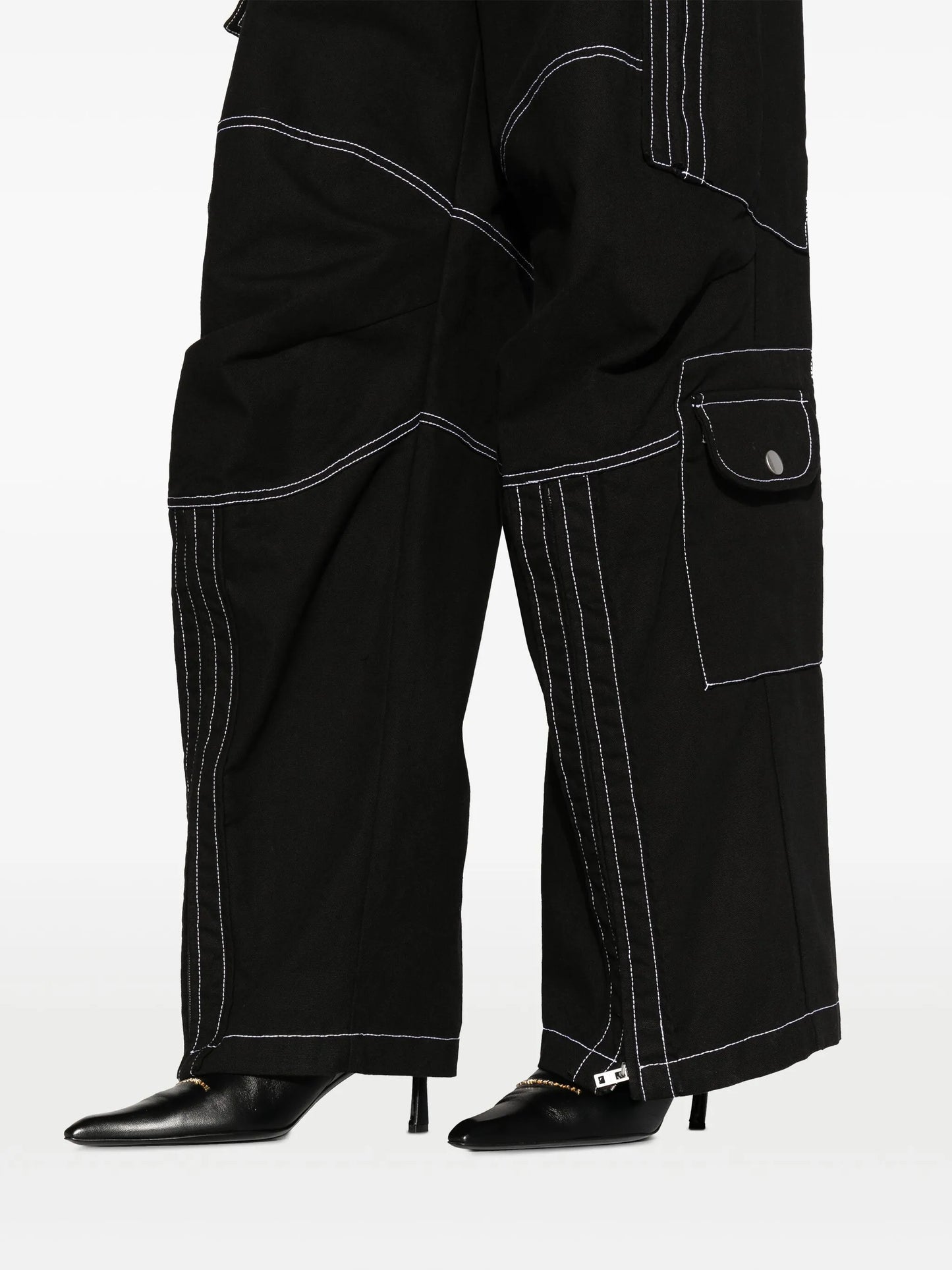 cotton cargo trousers
