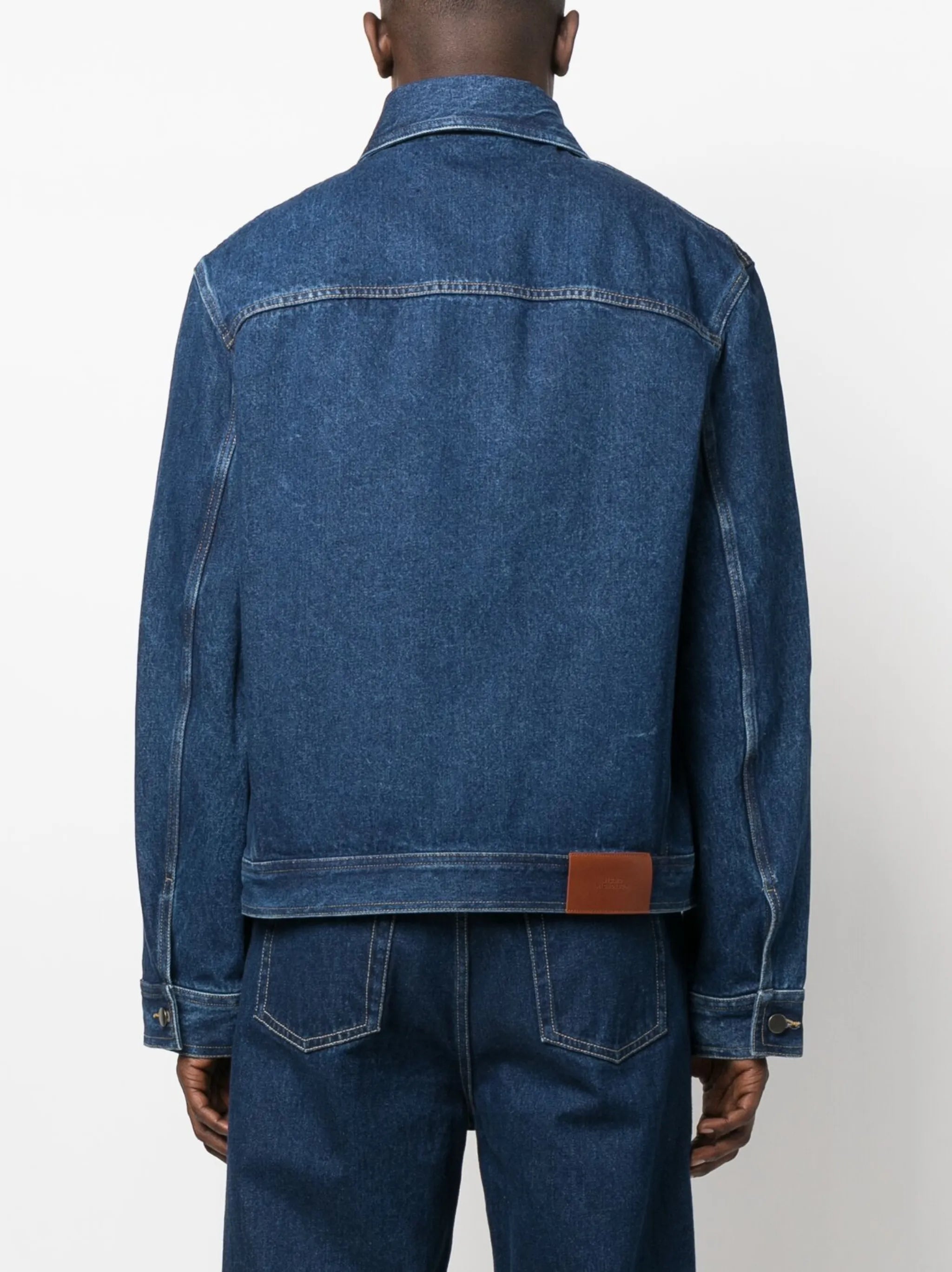 patch-pocket denim jacket
