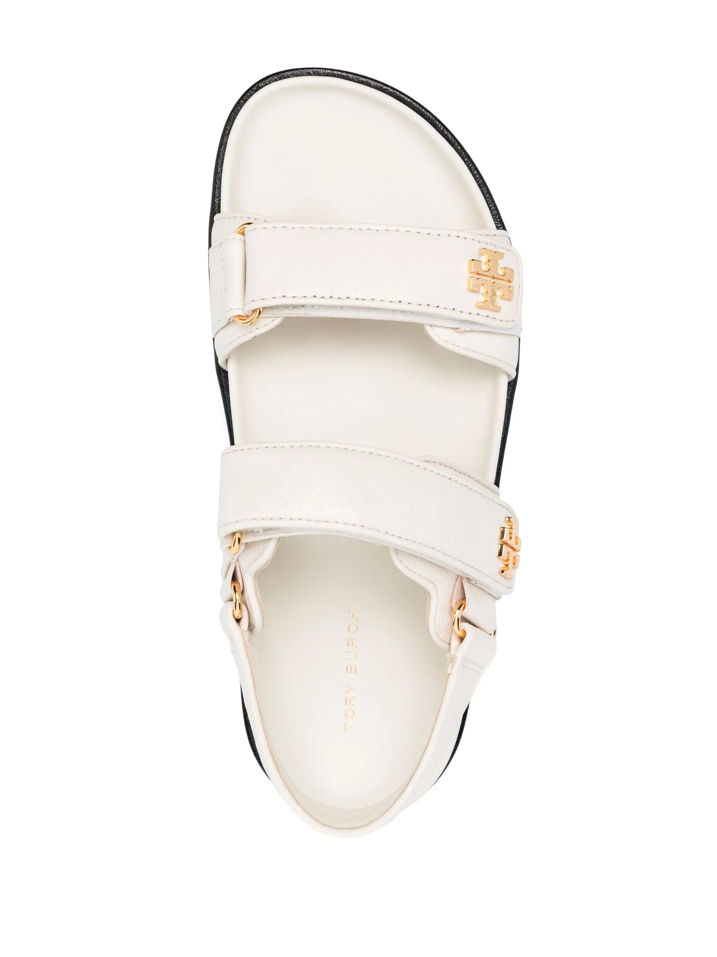 Kira logo-plaque sandals