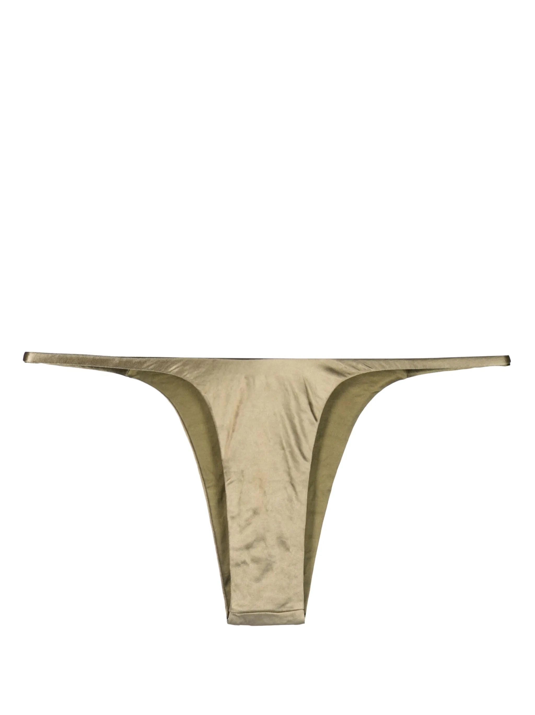 Forward satin bikini bottom