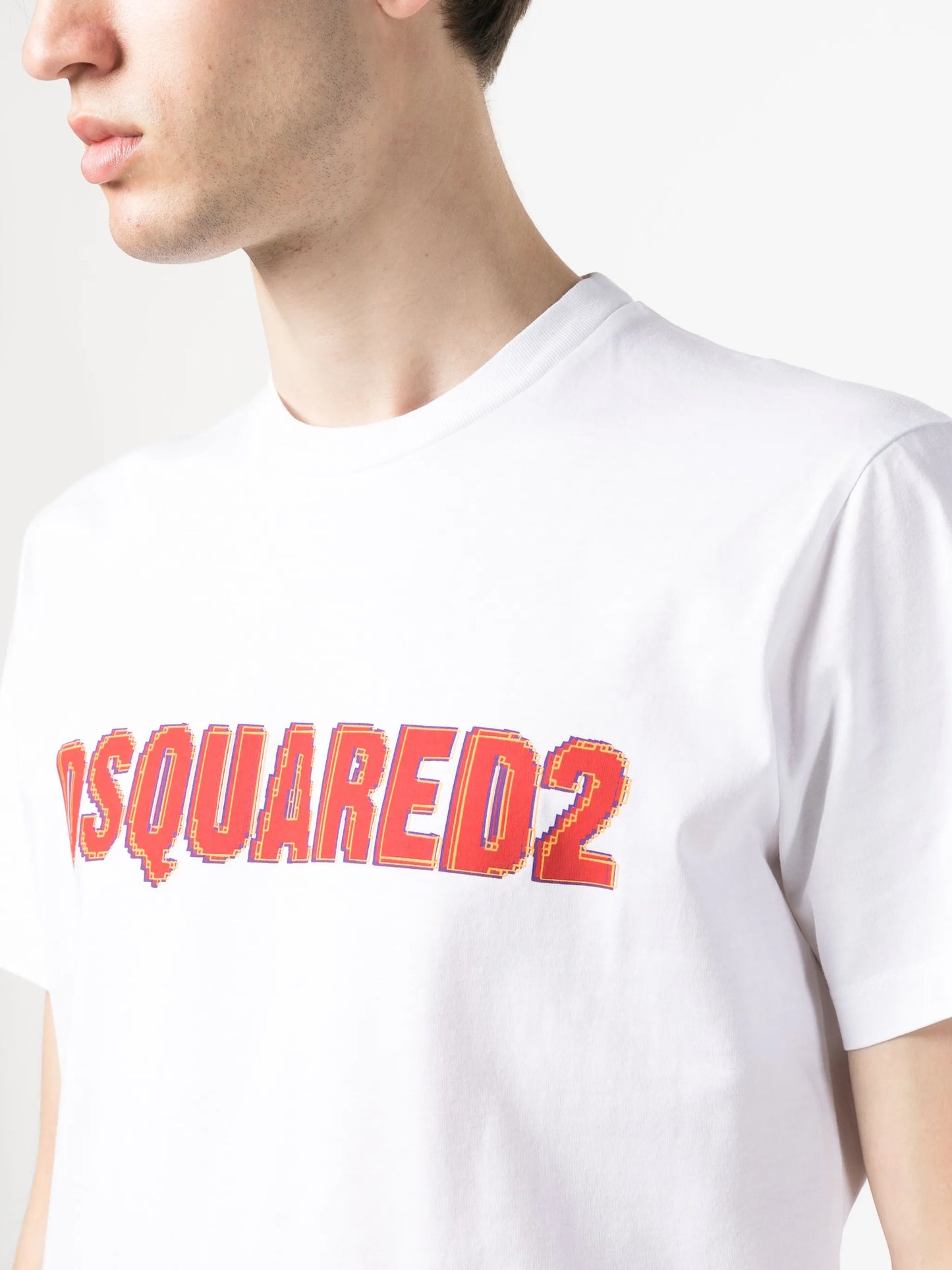 logo-print cotton T-shirt
