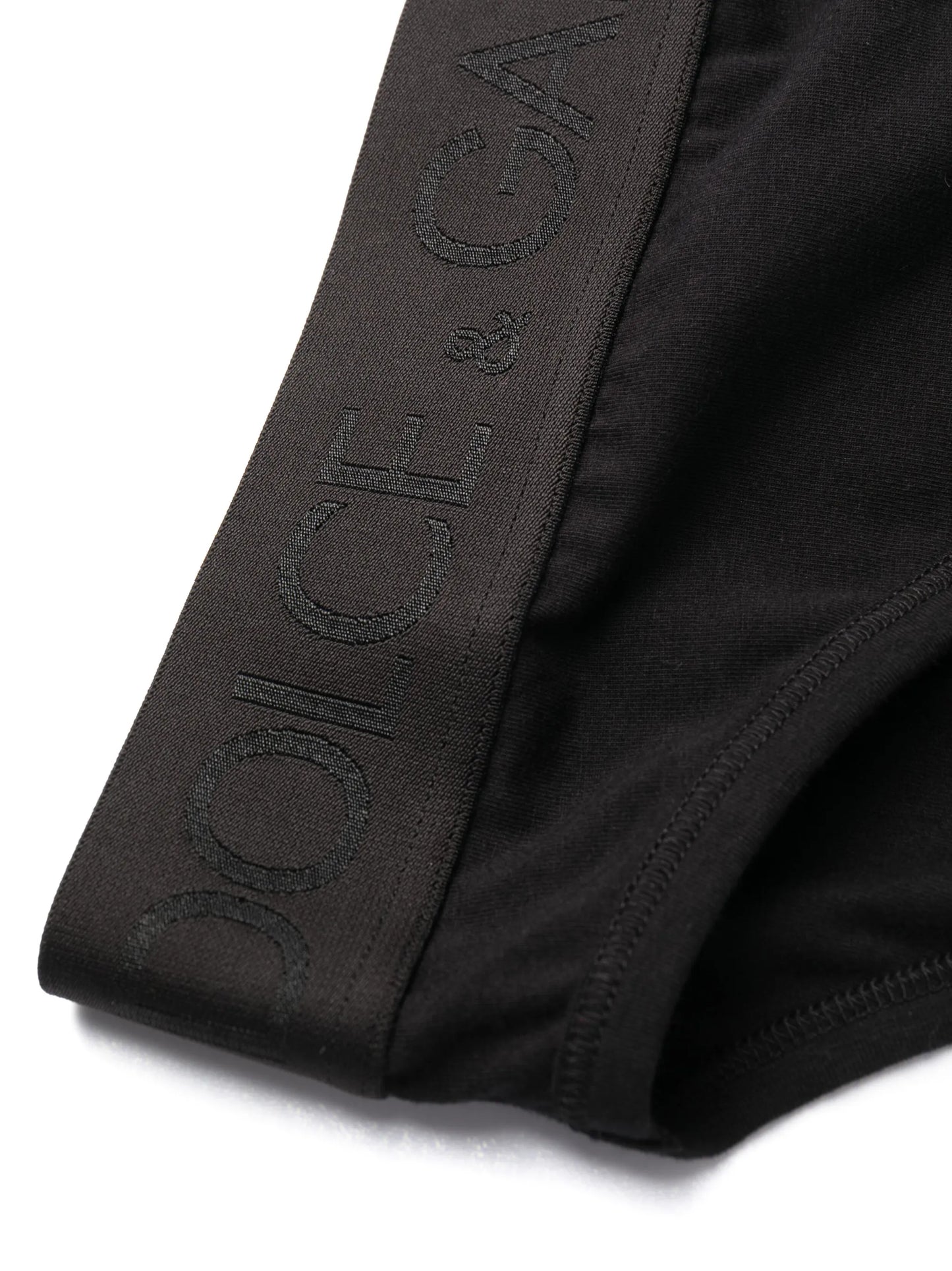 logo-tape slip-on briefs