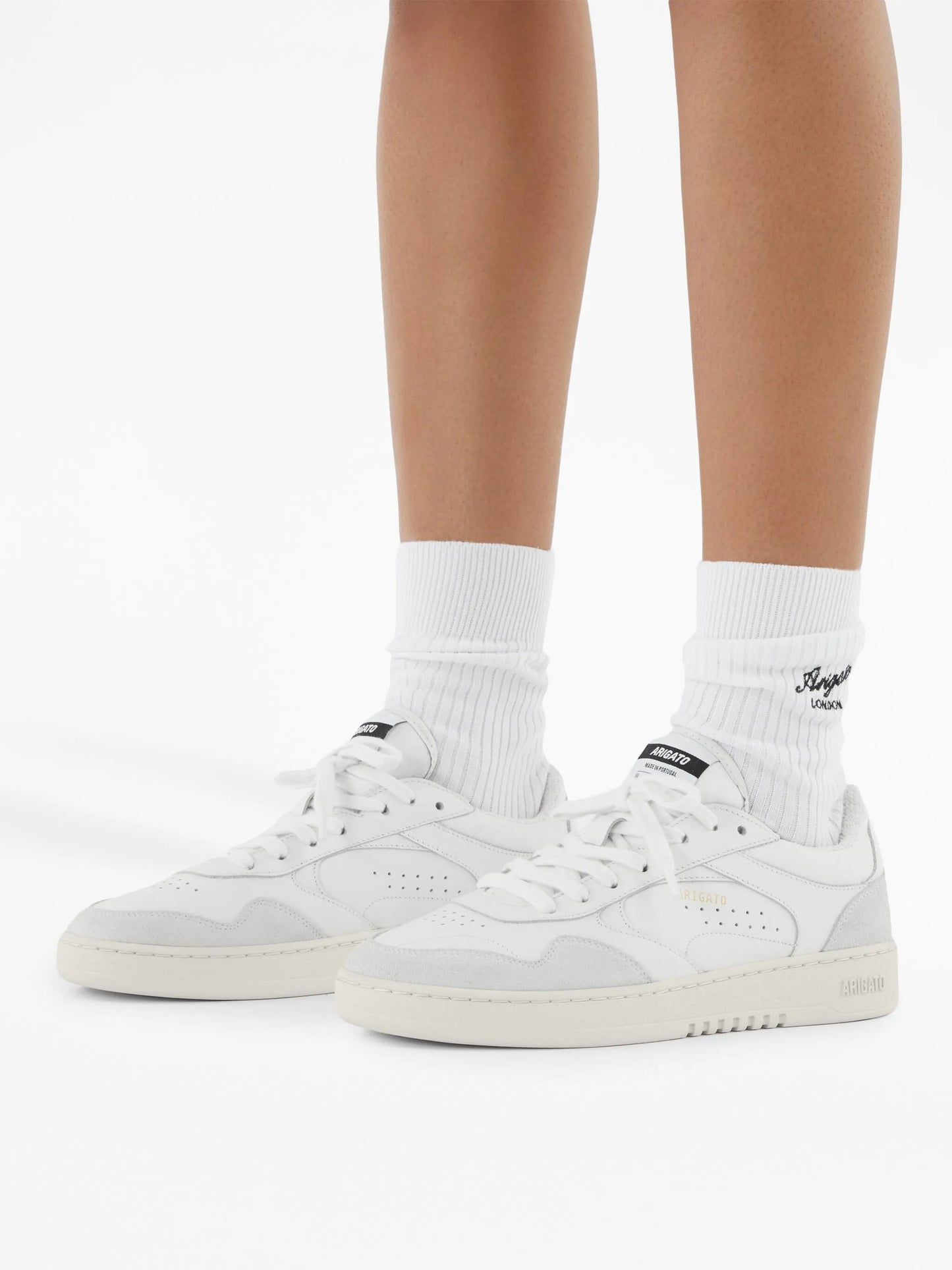 Arlo panelled low-top sneakers