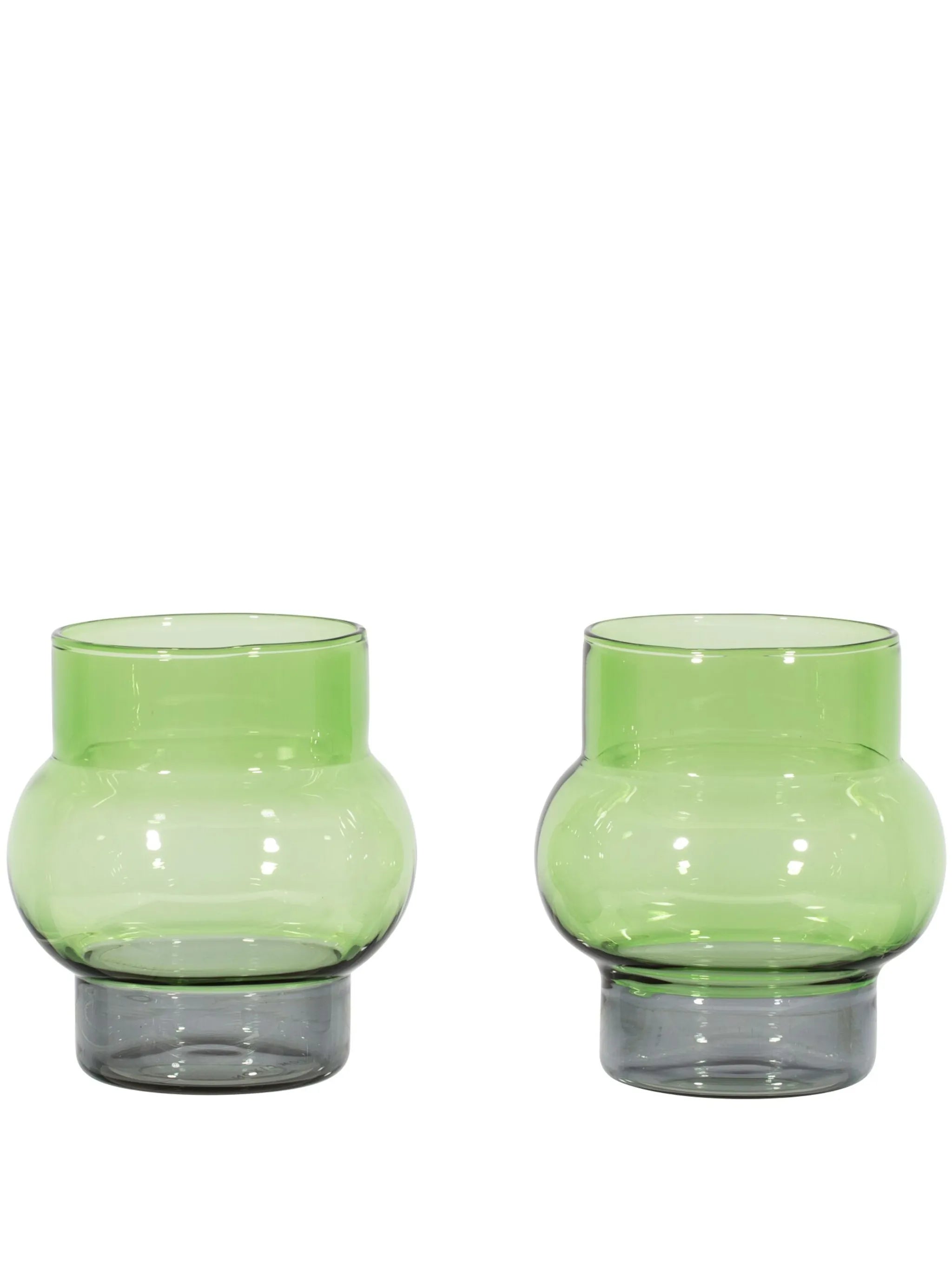 Bump short glass (set of two)