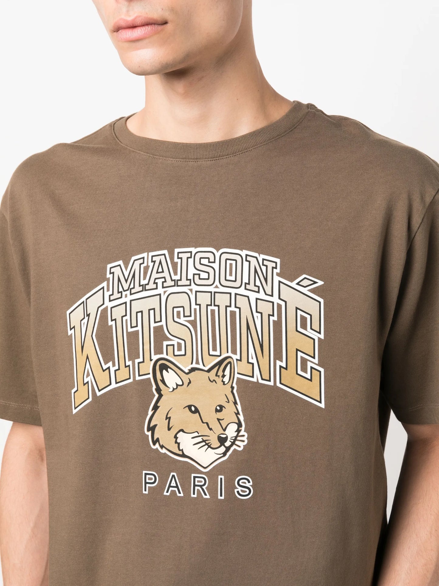 logo-print cotton T-shirt