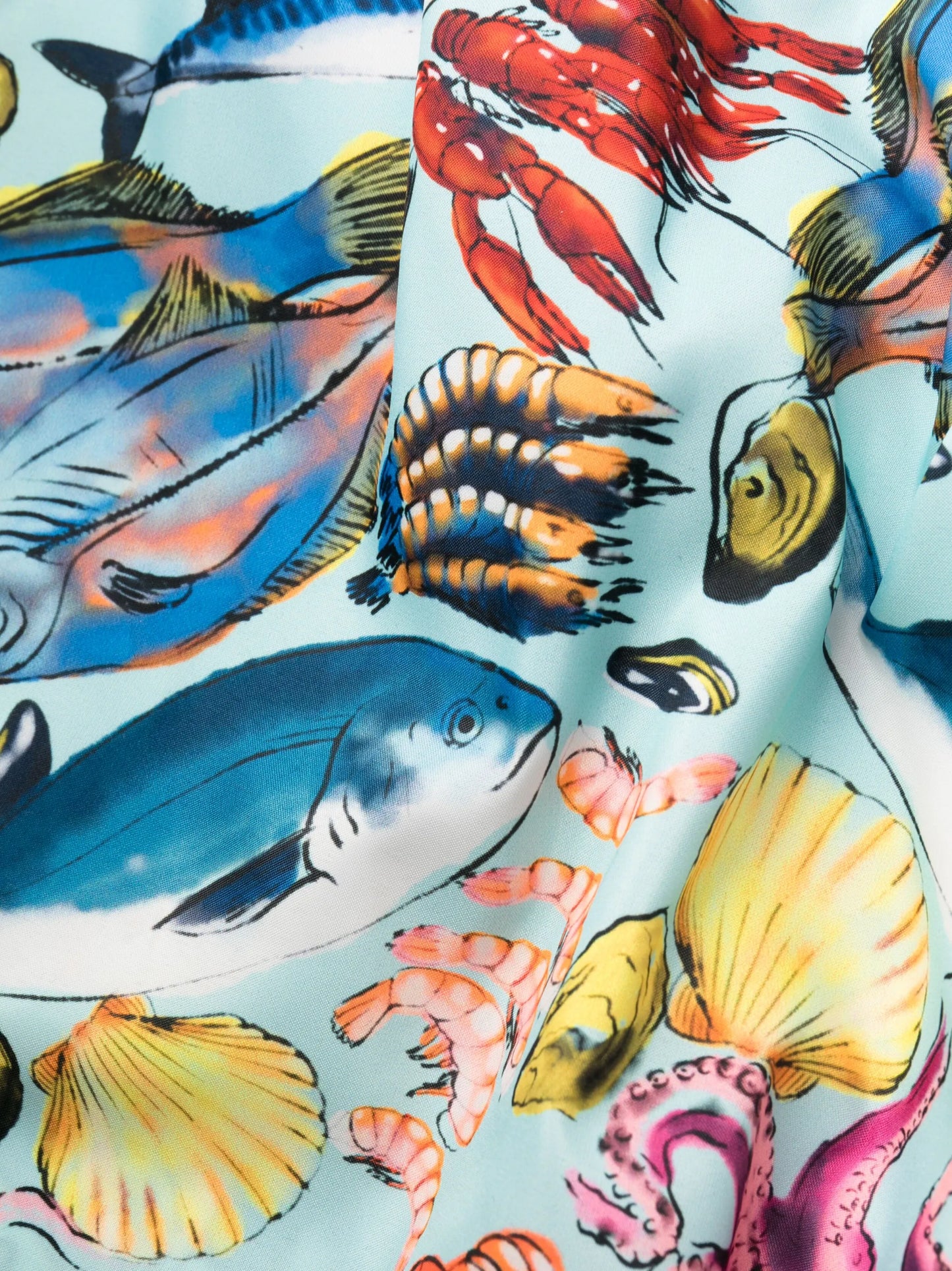 Mahina graphic-print swim shorts