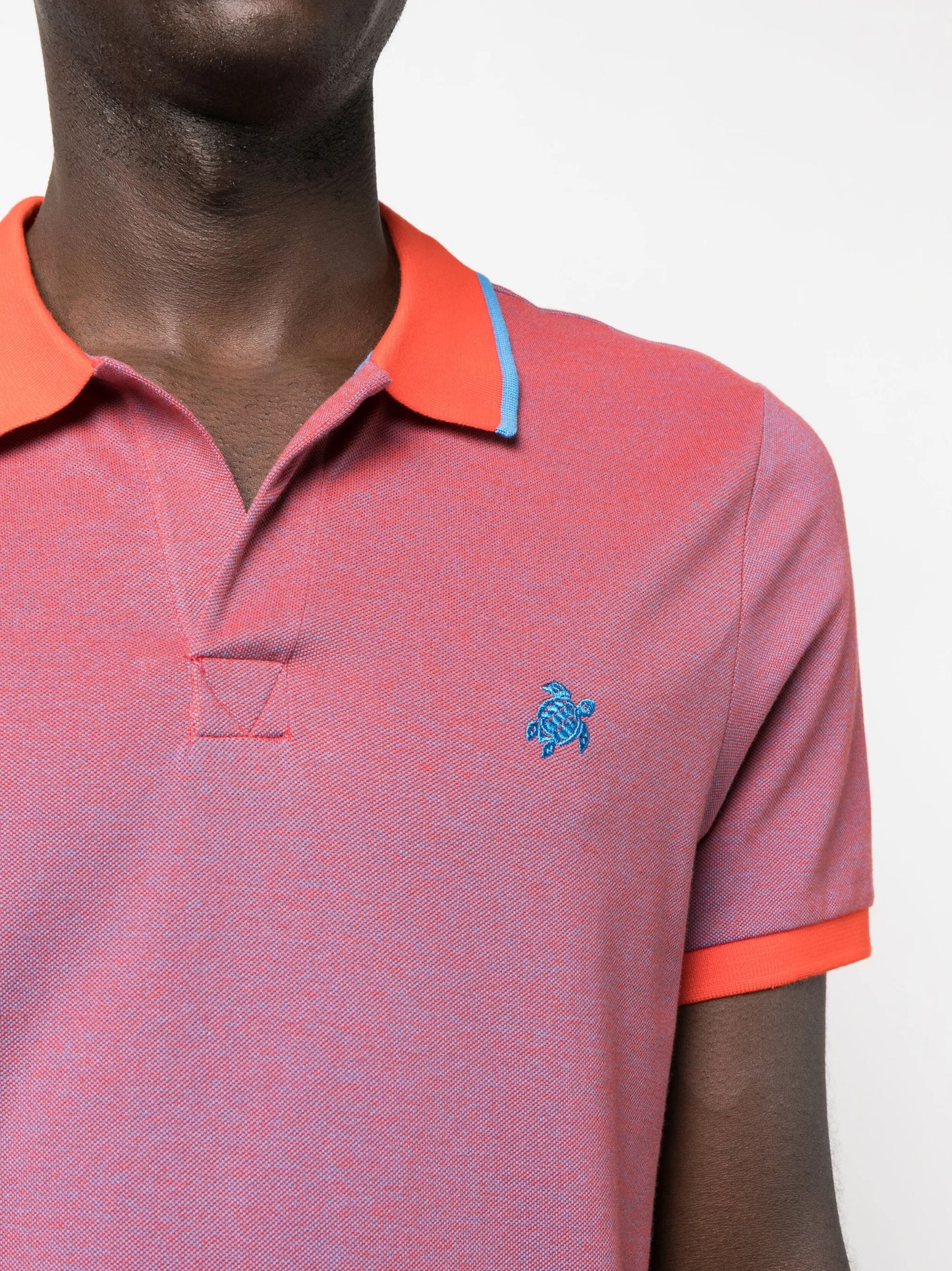 Palatin logo-embroidered polo shirt