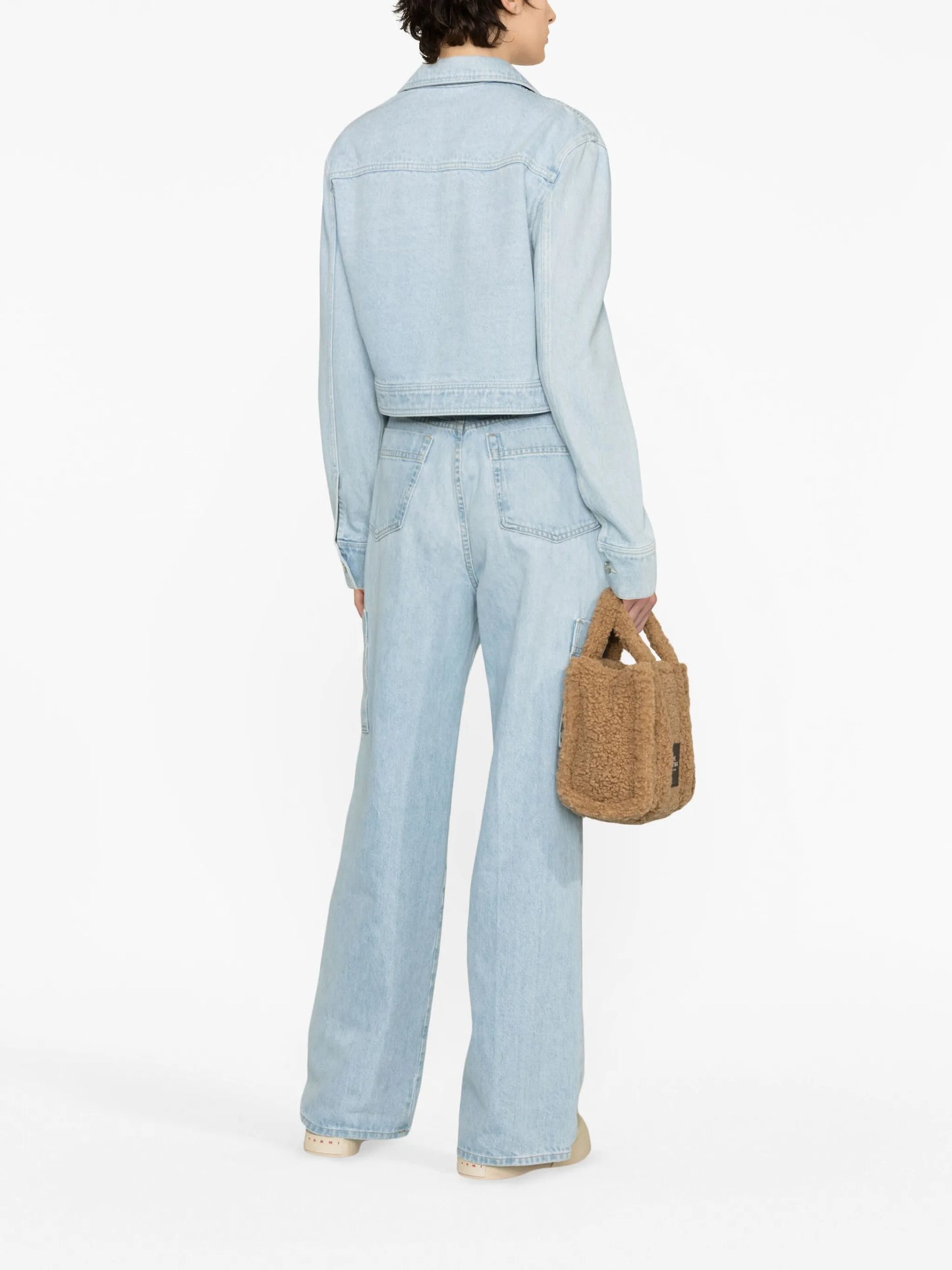cropped denim jacket
