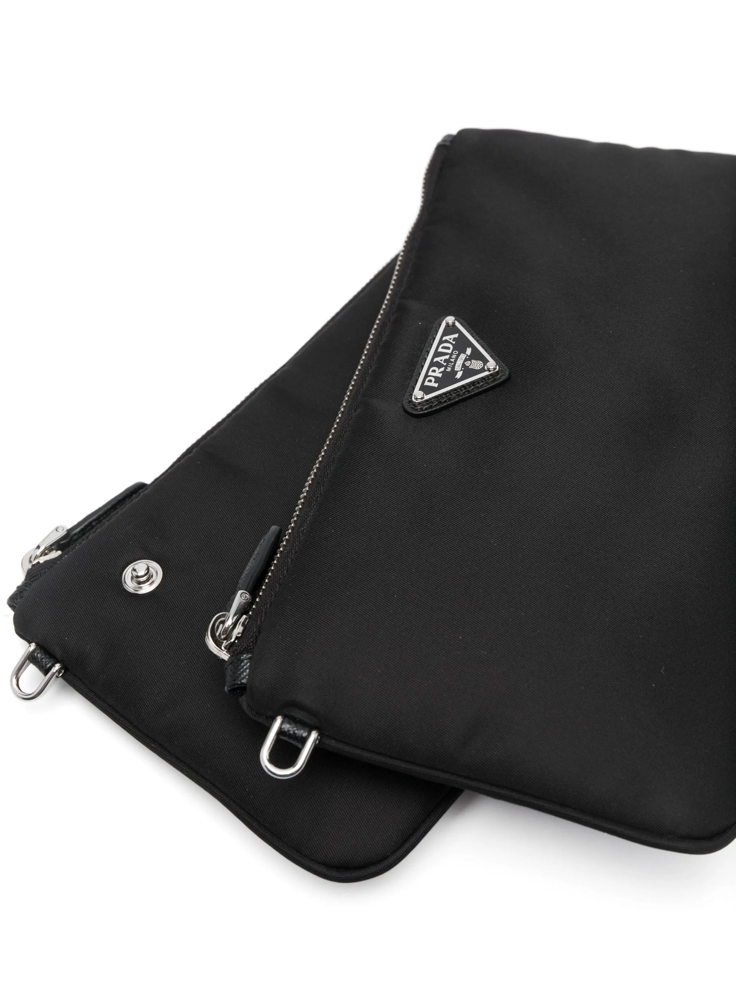 Re-Nylon partitioned clutch