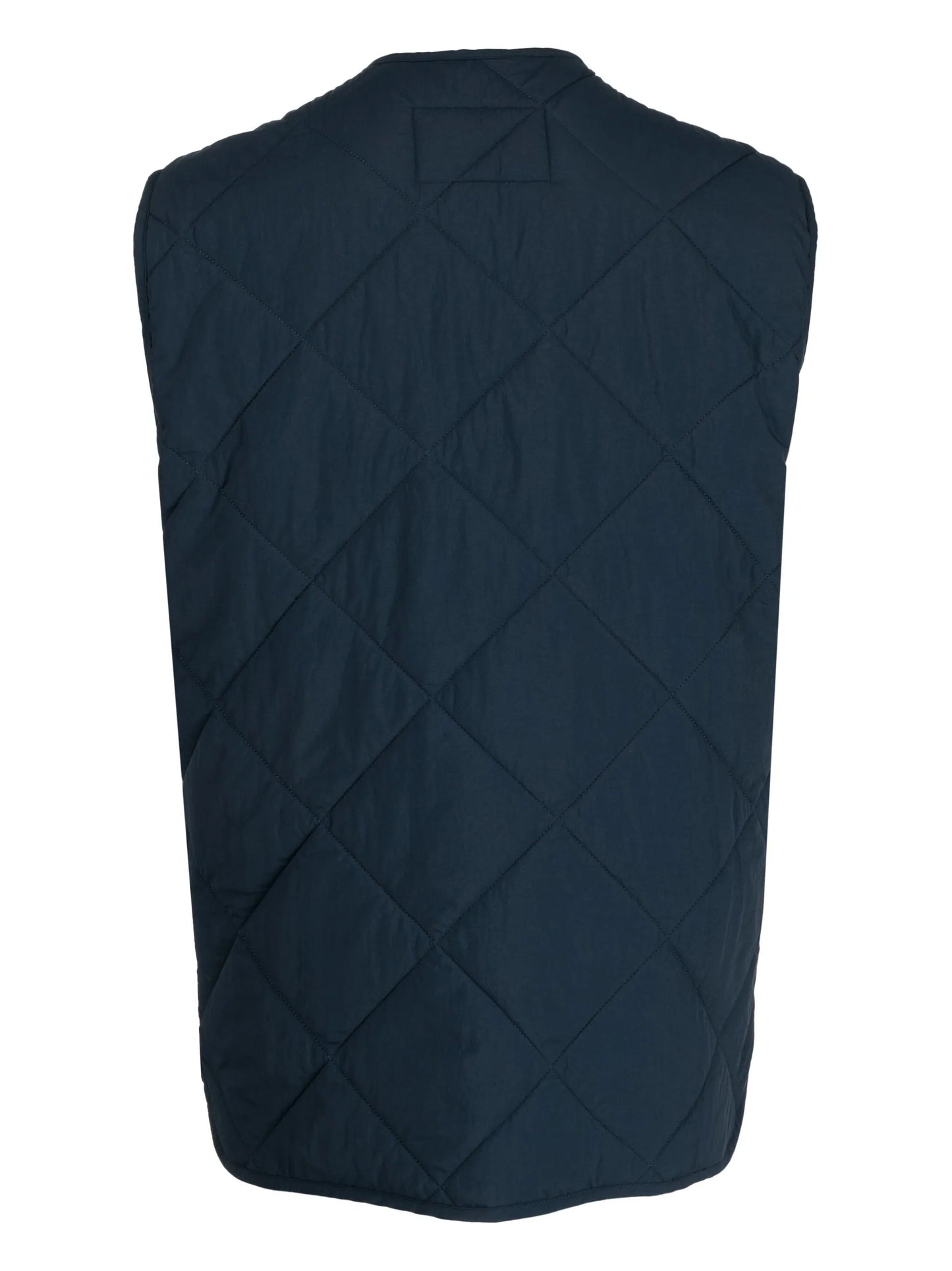 V-neck padded gilet