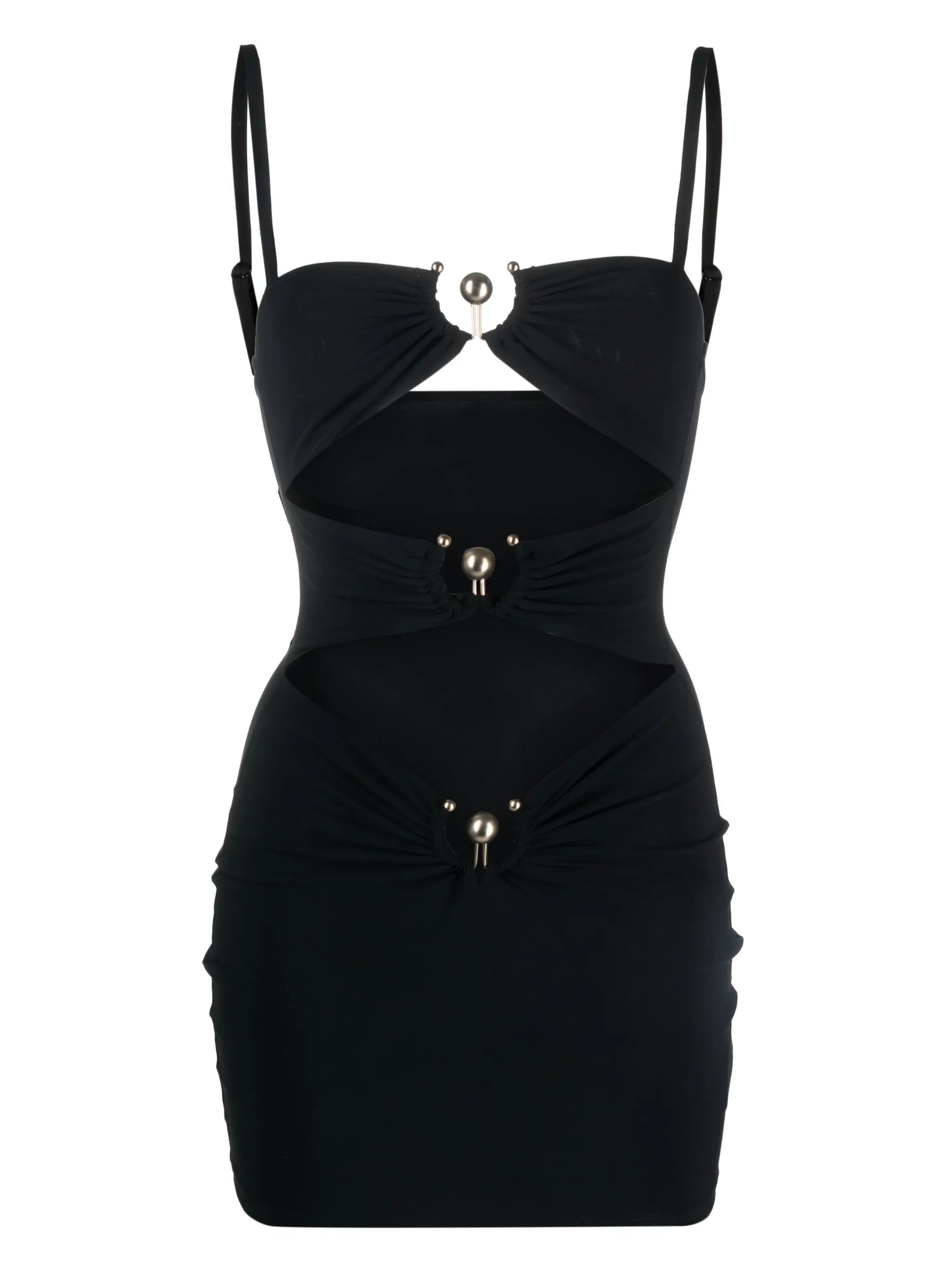 cut-out mini beach dress