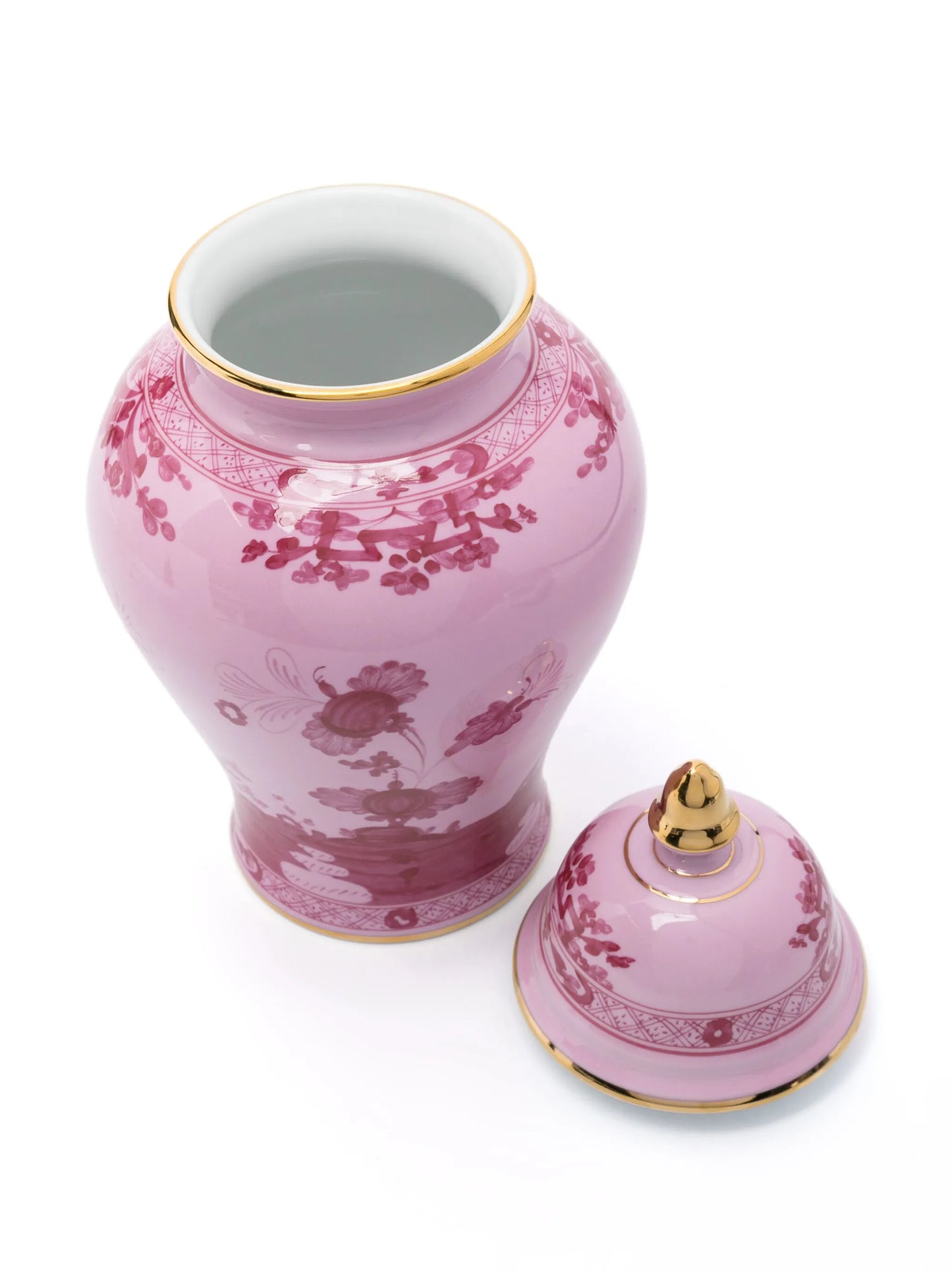 Oriente Italiano potiche vase with cover (31cm)