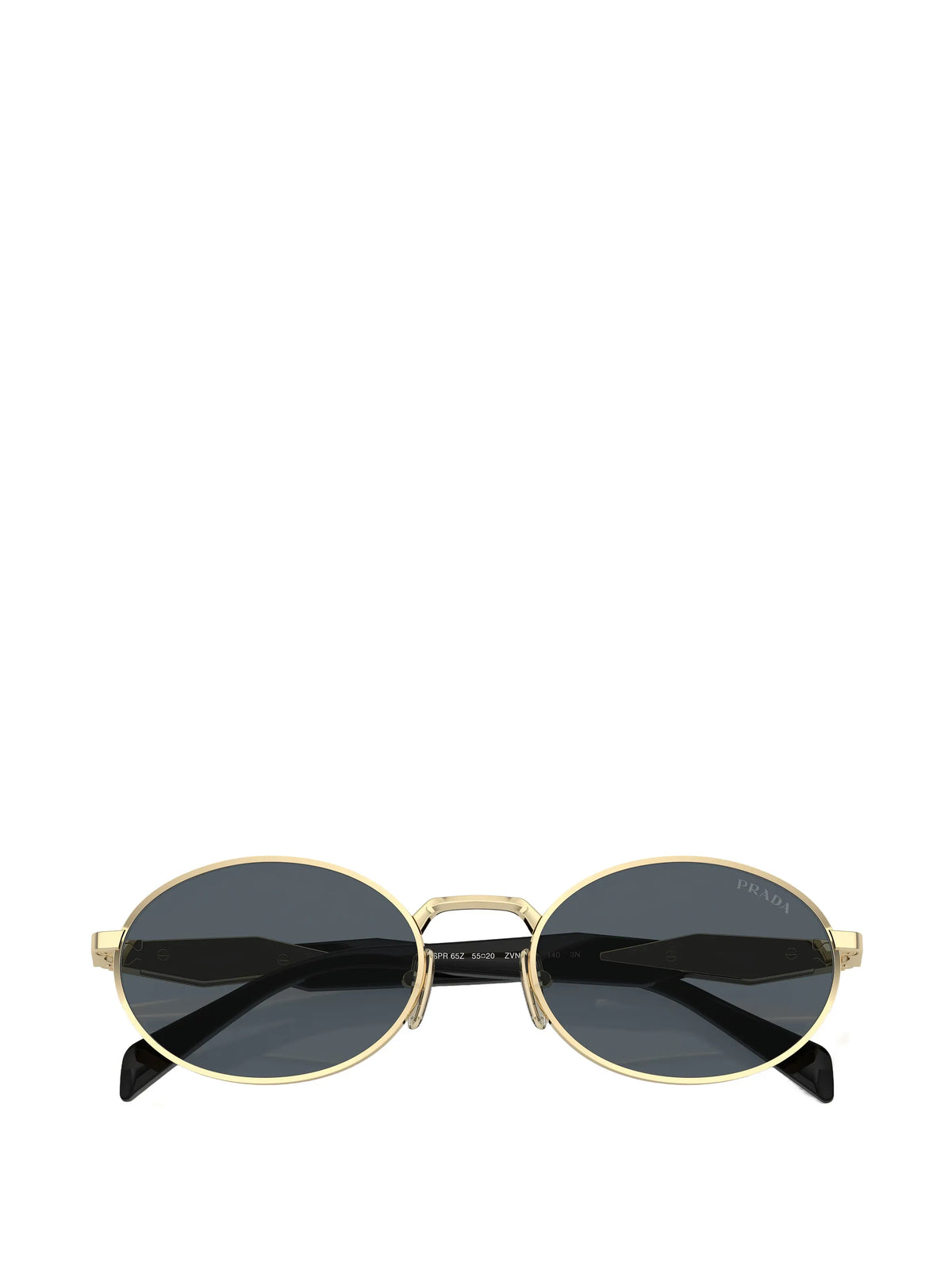 oval-frame tinted sunglasses