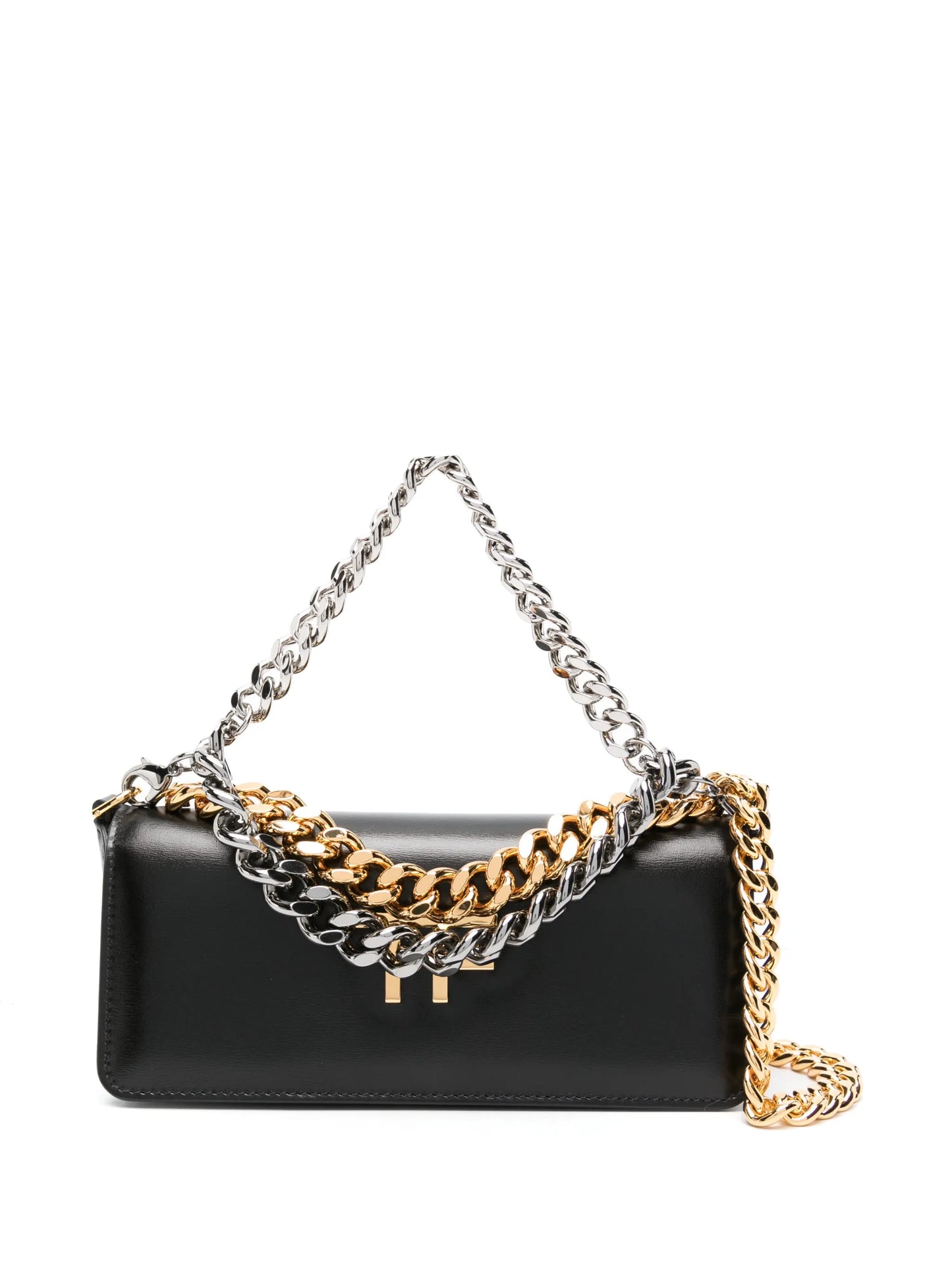 TF triple-chain leather bag