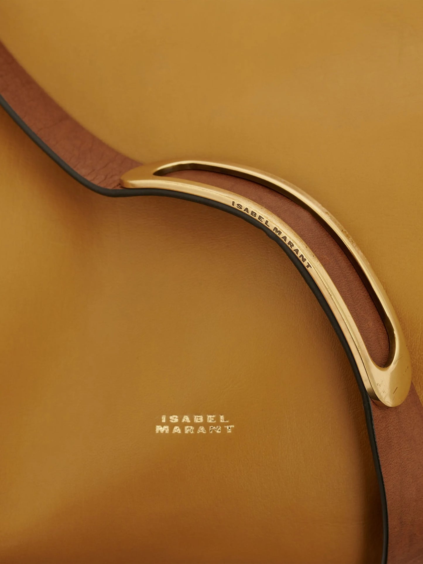 Leyden leather shoulder bag