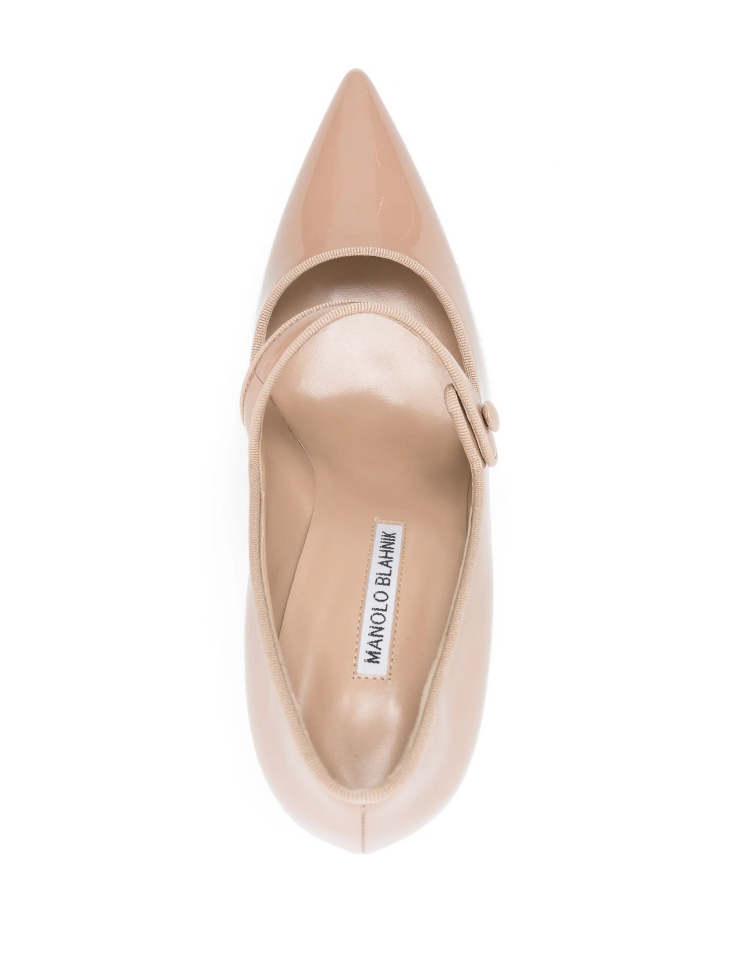 Campari 105mm patent pumps