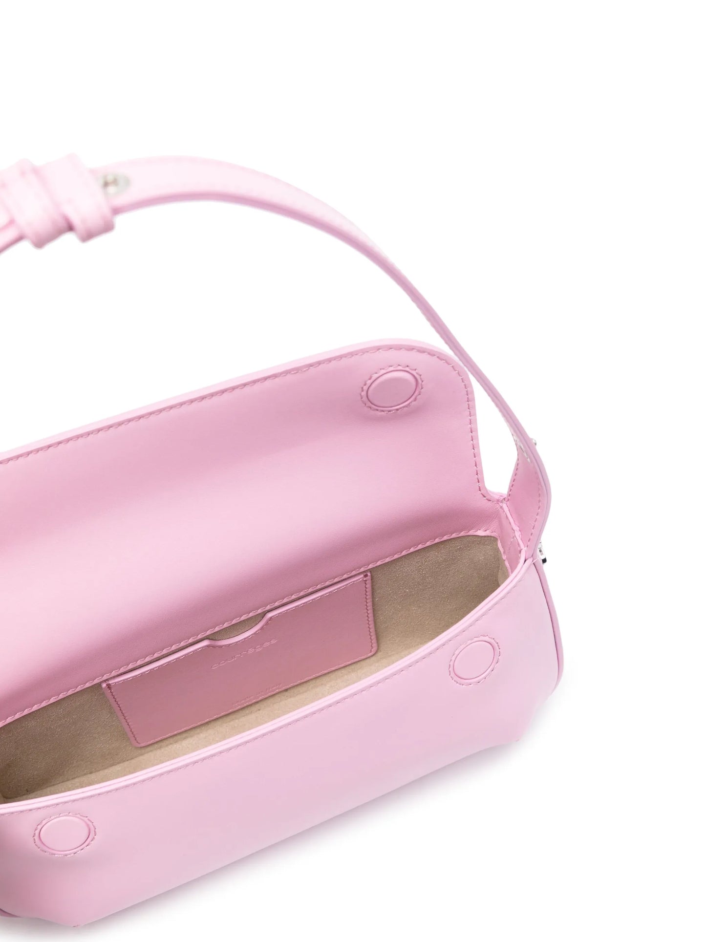 Sleek leather shoulder bag