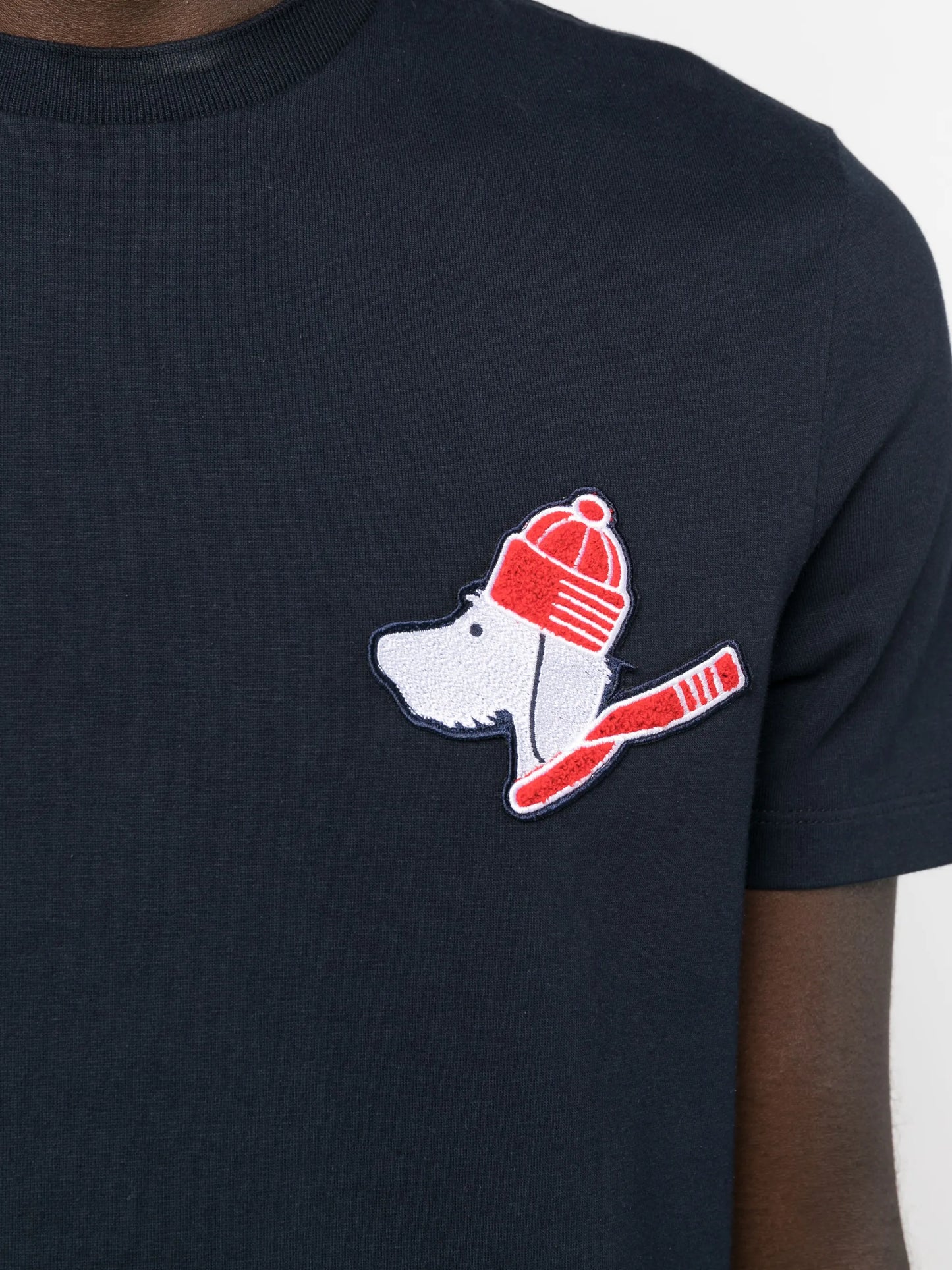 Hector-patch short-sleeve T-shirt