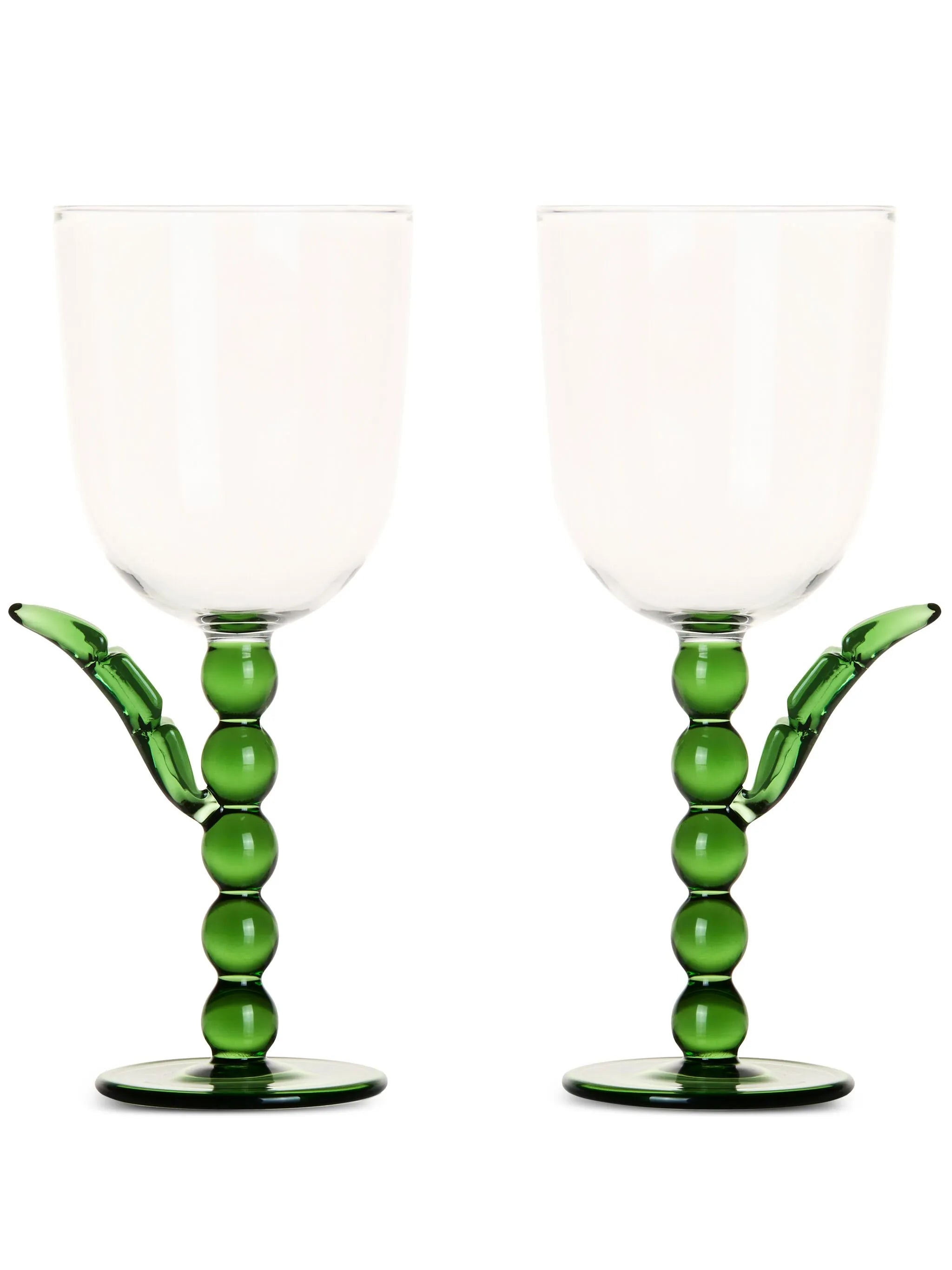 Palmier wine glasses (set of two)