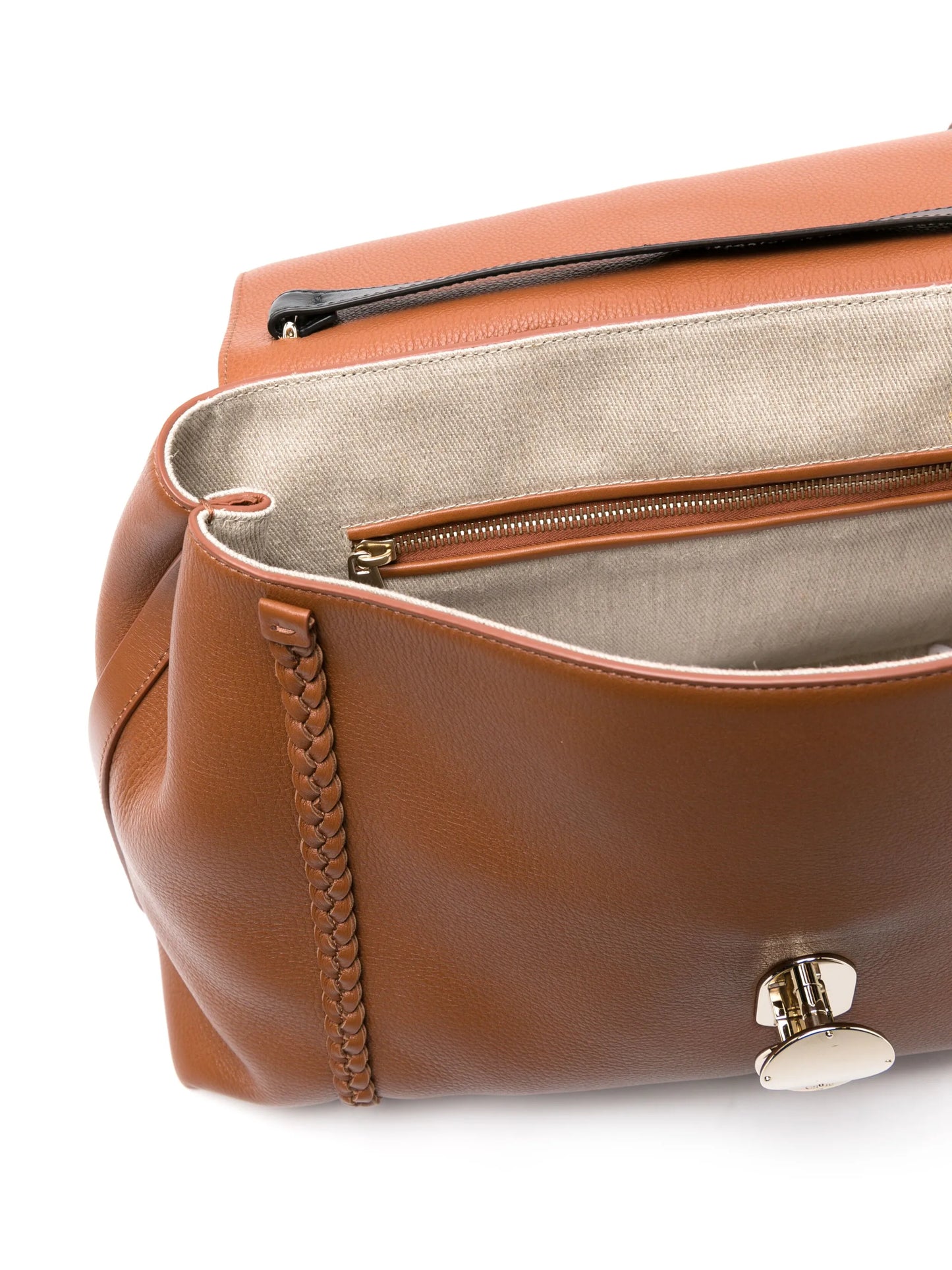 Penelope leather tote bag