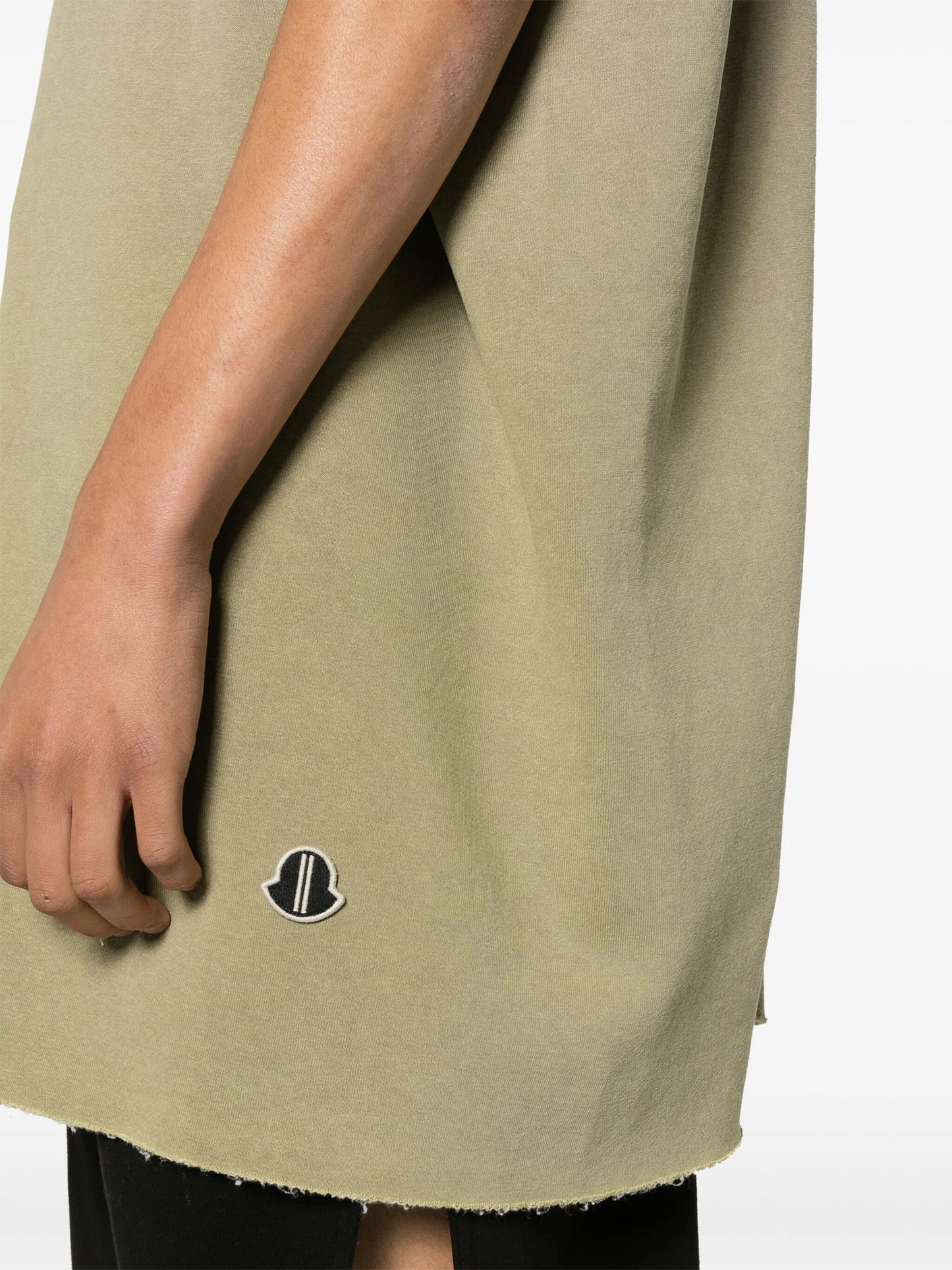 ombré-effect jersey vest